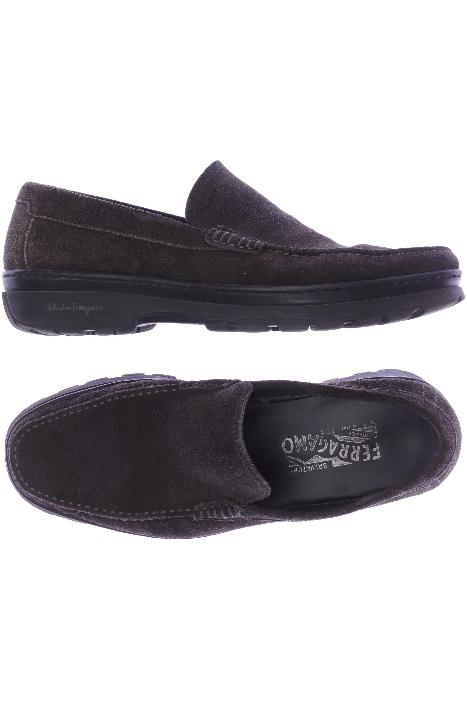 

Salvatore Ferragamo Herren Halbschuh, braun, Gr. 7
