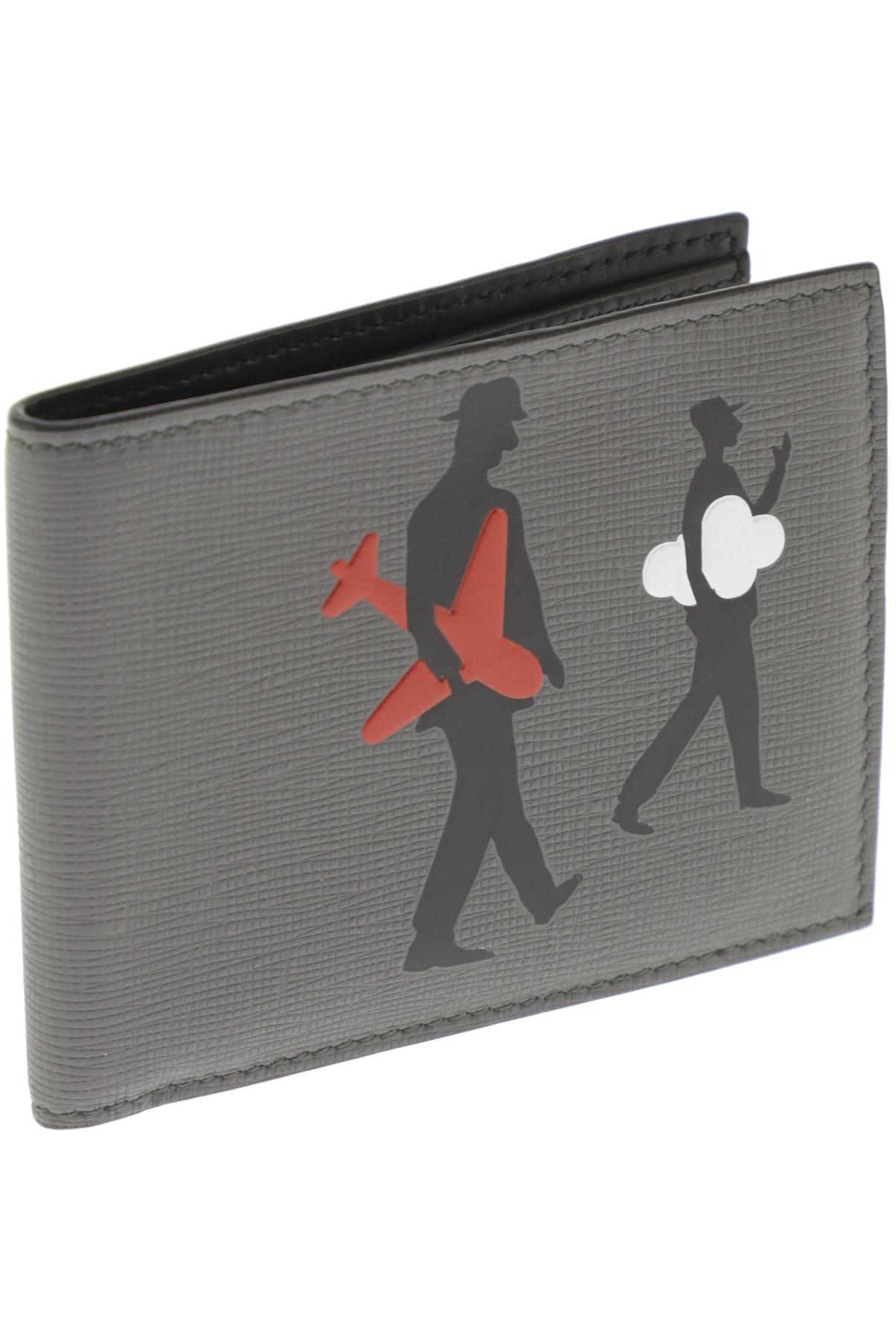 

Salvatore Ferragamo Herren Portemonnaie, grau, Gr.