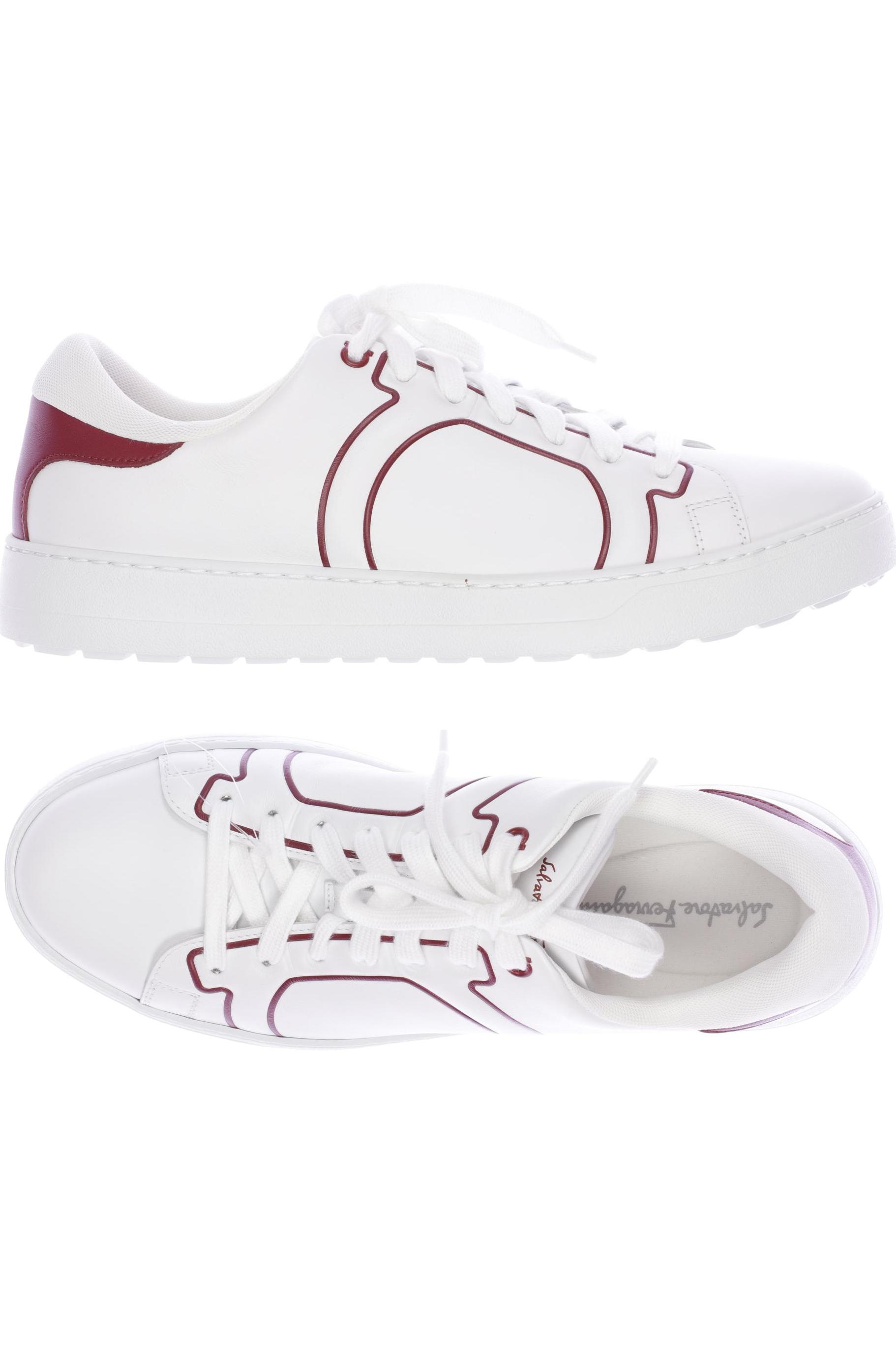 

Salvatore Ferragamo Herren Sneakers, weiß, Gr. 9