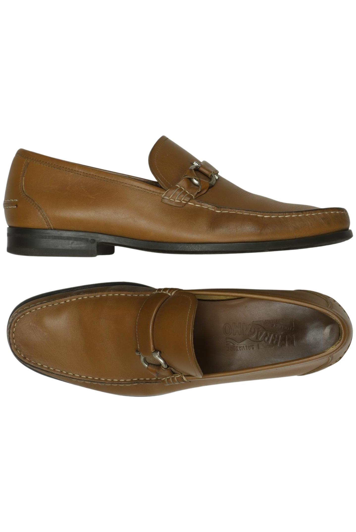 

Salvatore Ferragamo Herren Halbschuh, braun, Gr. 8