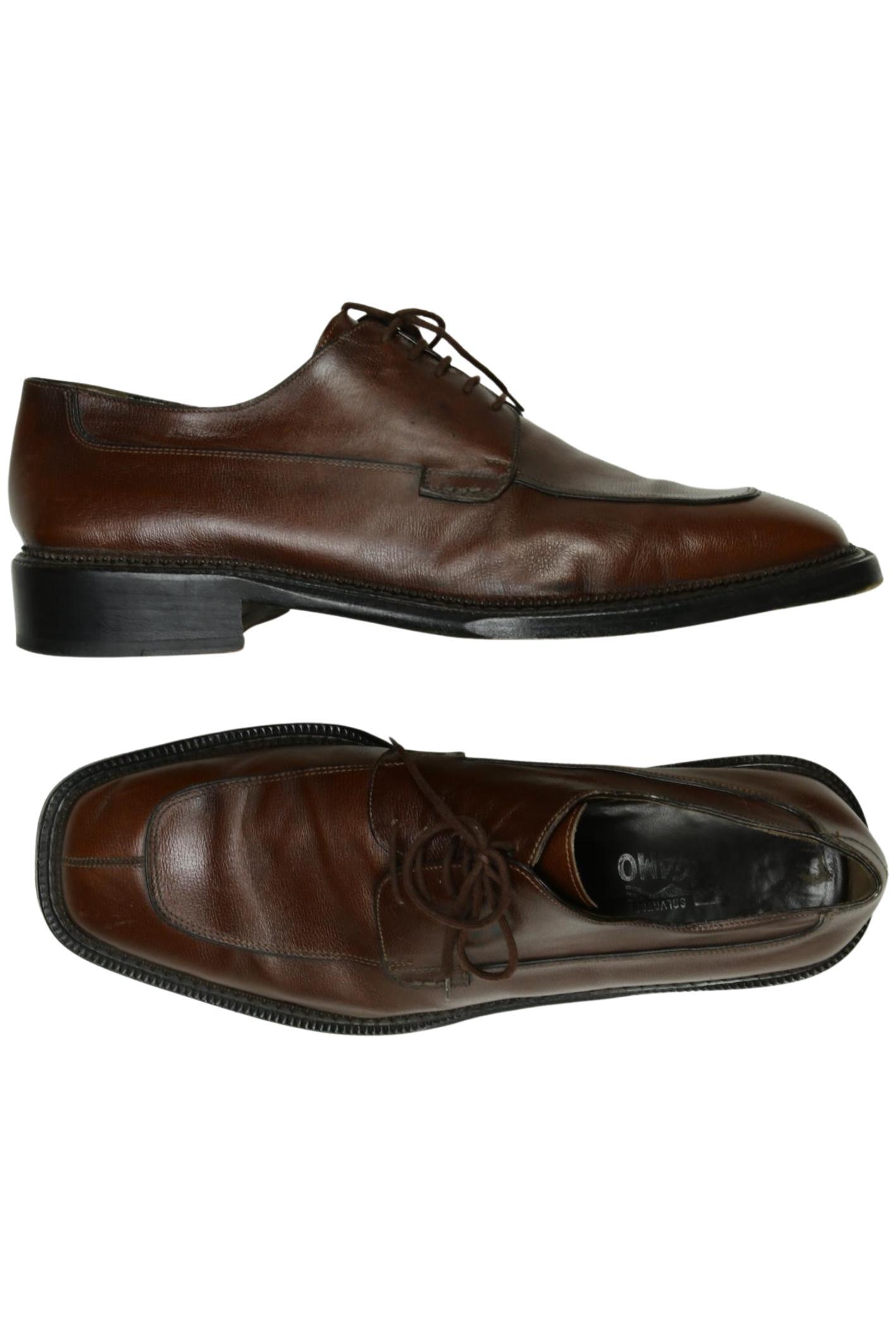 

Salvatore Ferragamo Herren Halbschuh, braun, Gr. 11.5