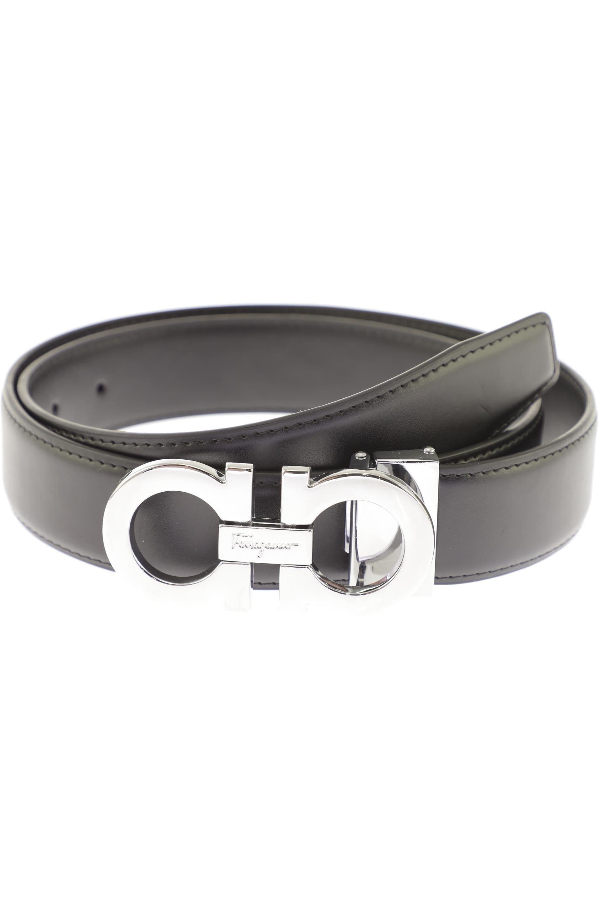 

Salvatore Ferragamo Herren Gürtel, schwarz, Gr. 105