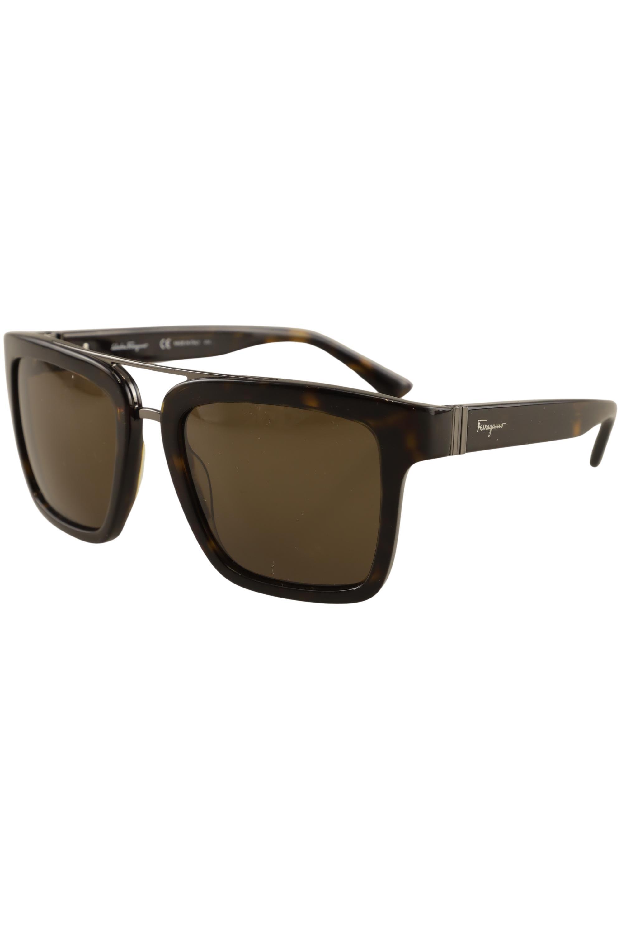 Thumbnail - Salvatore Ferragamo Herren Sonnenbrille, braun, Gr.