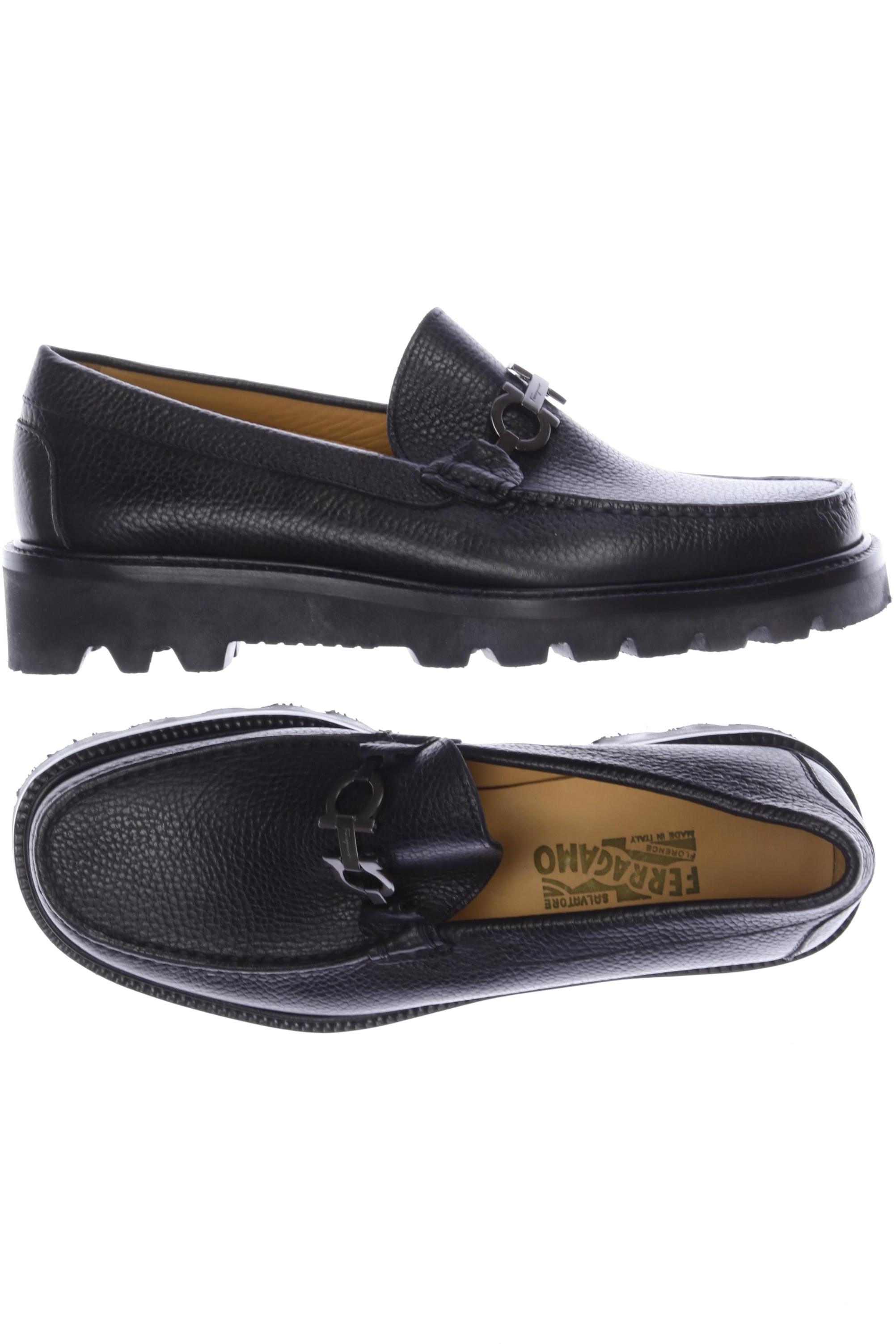 

Salvatore Ferragamo Herren Halbschuh, schwarz, Gr. 43