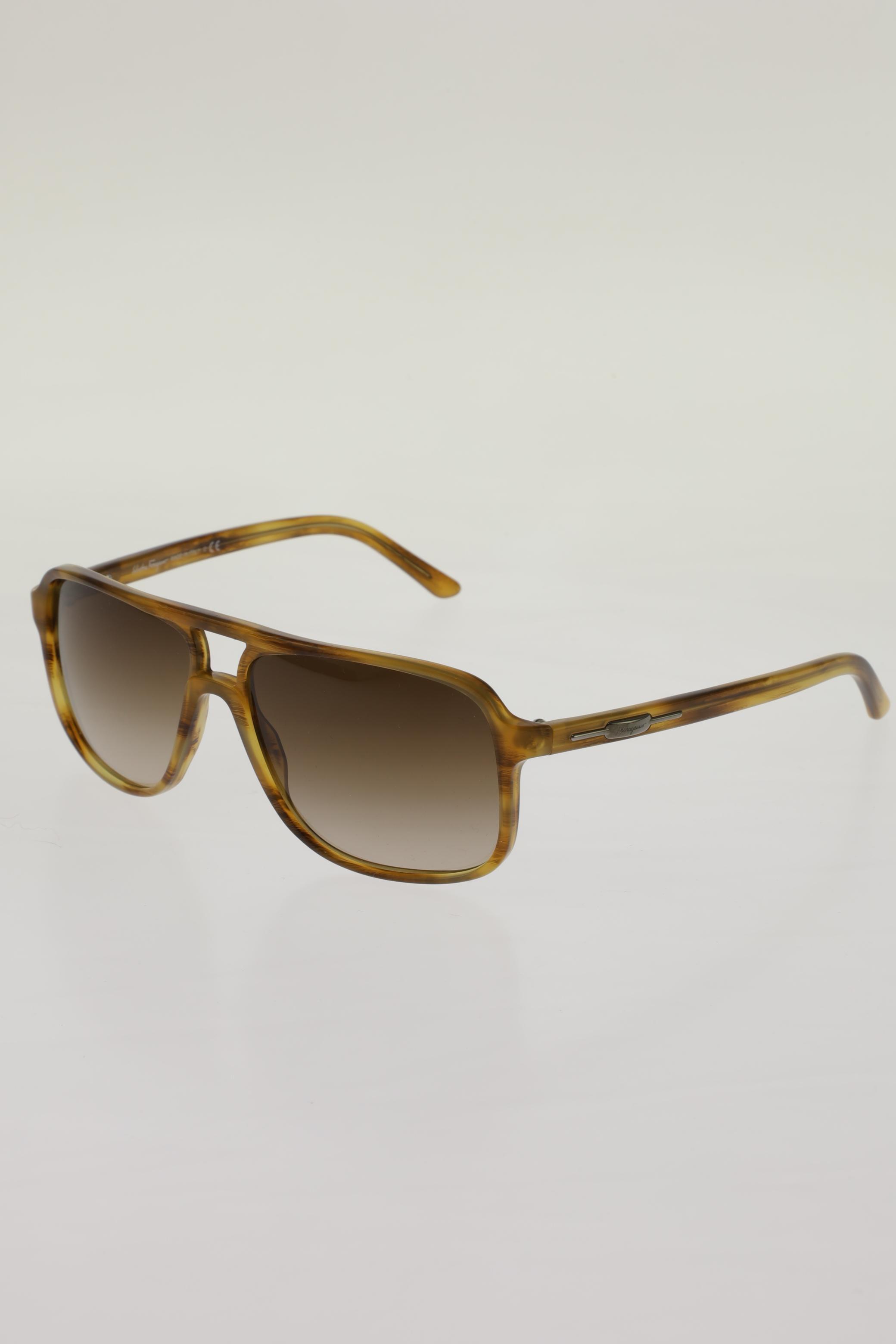 

Salvatore Ferragamo Herren Sonnenbrille, braun, Gr.