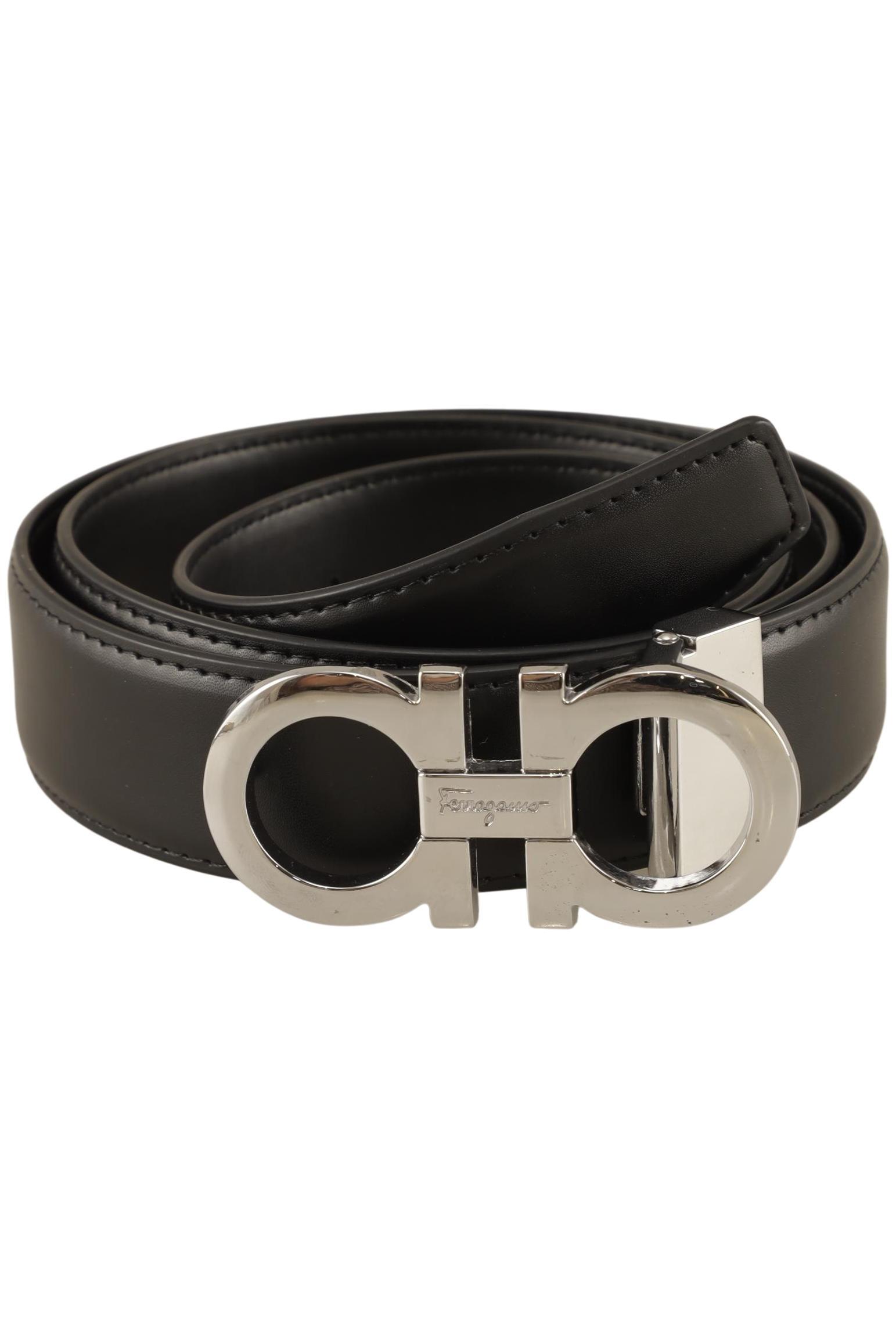

Salvatore Ferragamo Herren Gürtel, schwarz, Gr. 105