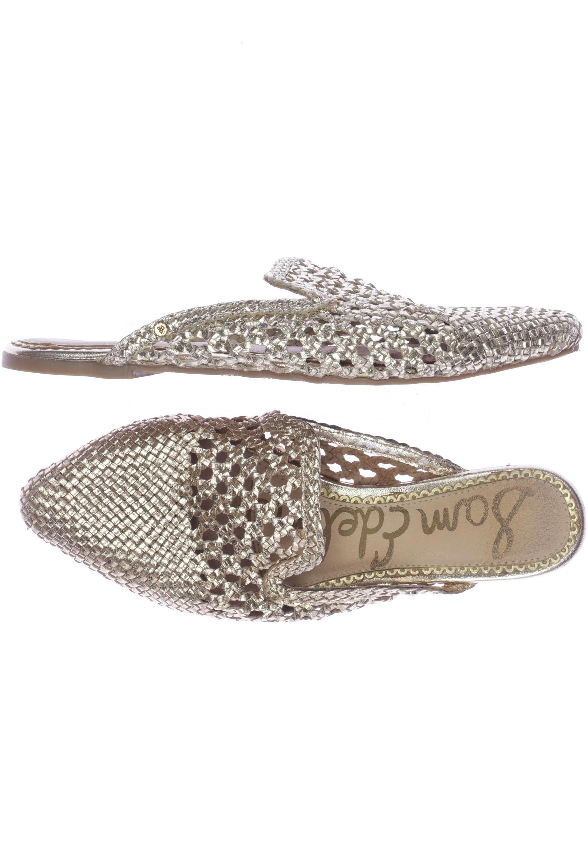 

Sam Edelman Damen Sandale, gold, Gr. 8