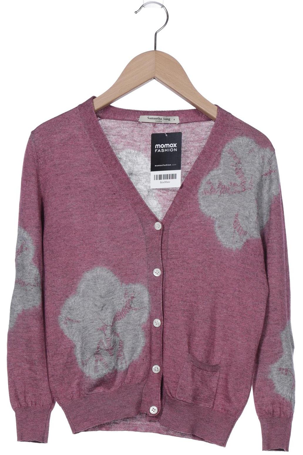 

Samantha Sung Damen Strickjacke, bordeaux, Gr. 4