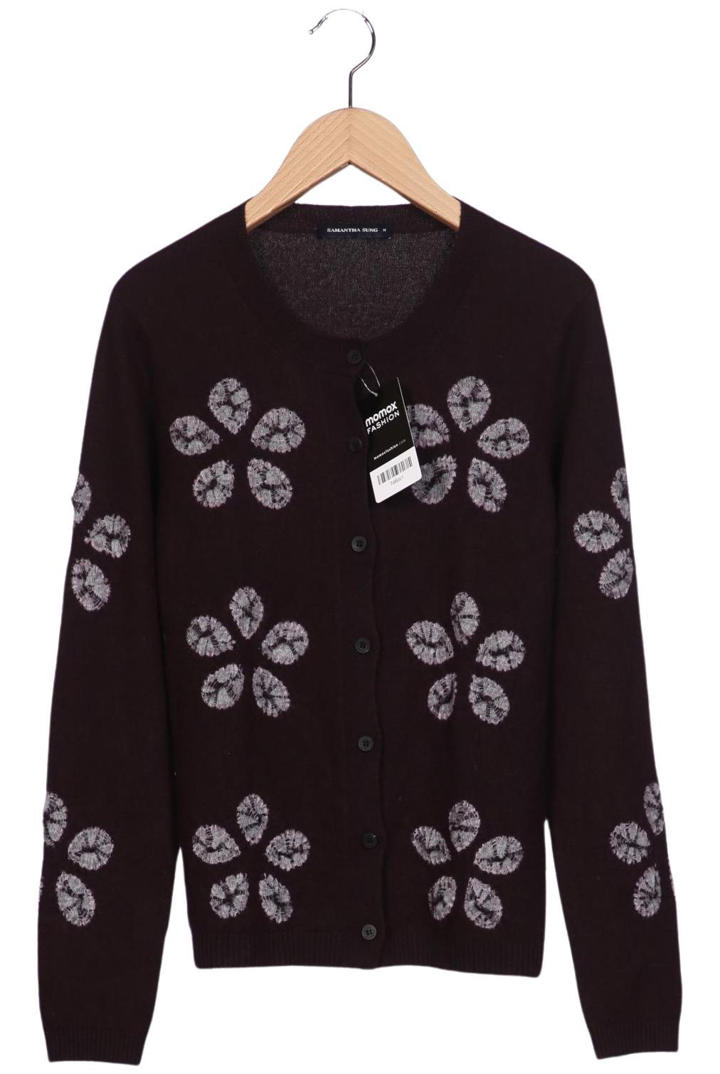 

Samantha Sung Damen Strickjacke, bordeaux, Gr. 38