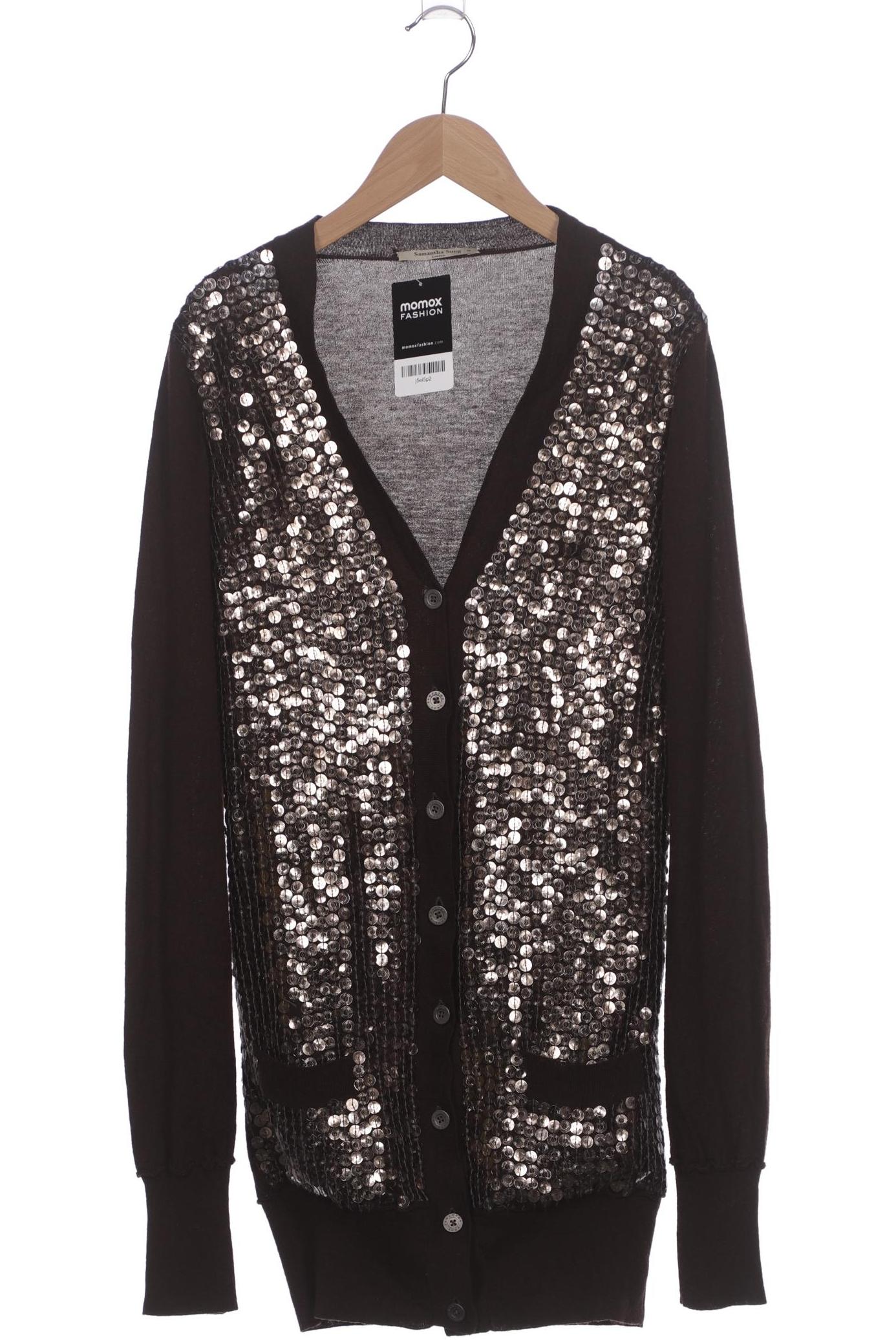 

Samantha Sung Damen Strickjacke, braun, Gr. 10