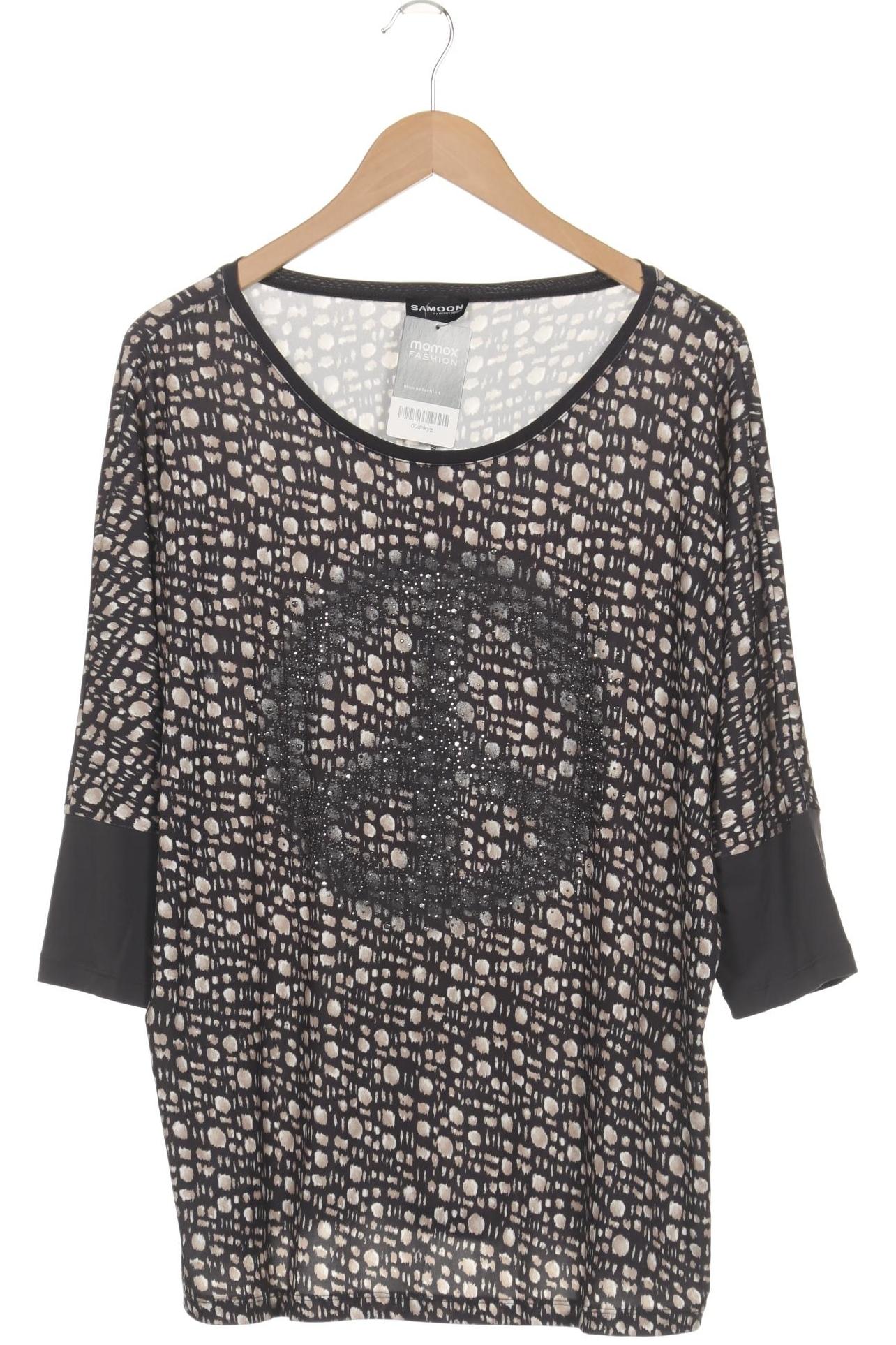 

Samoon by Gerry Weber Damen Langarmshirt, grau, Gr. 46