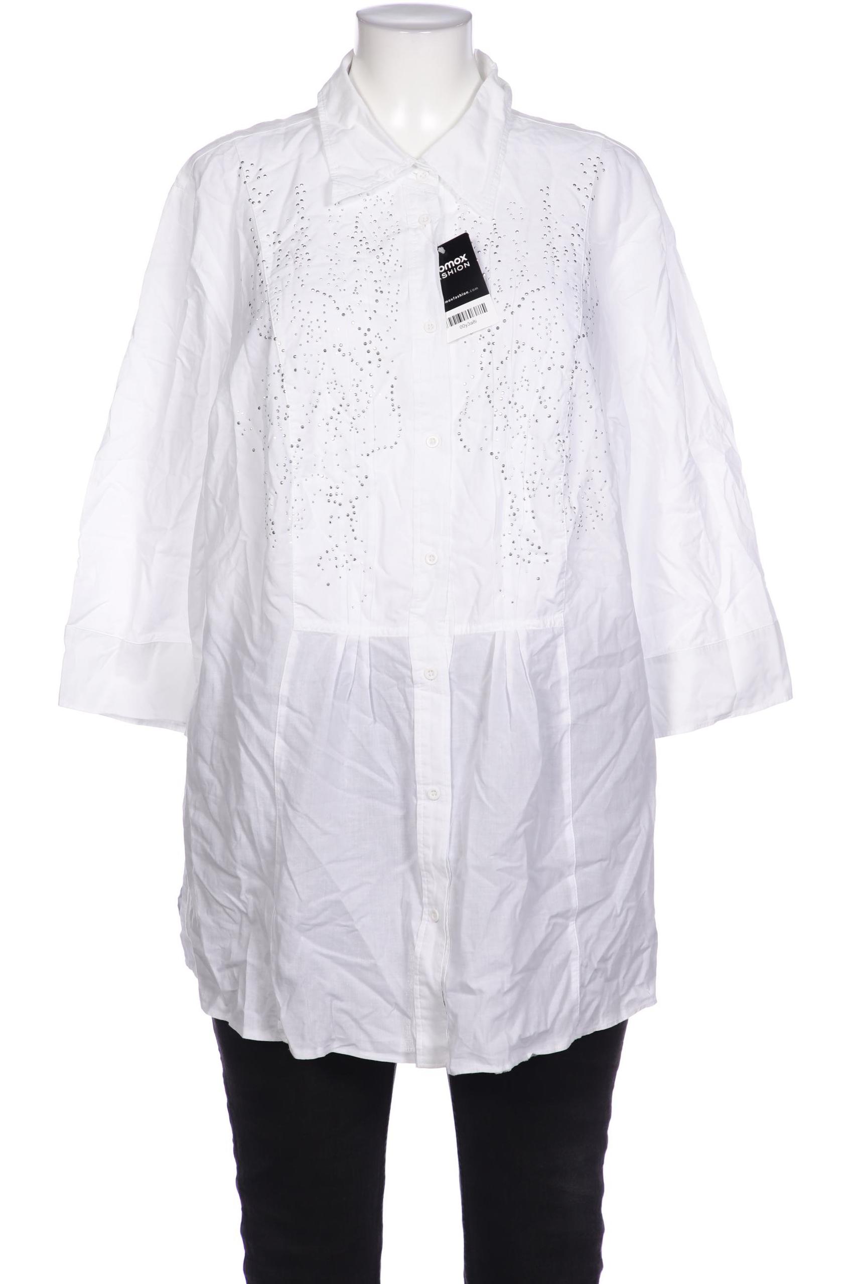 

Samoon by Gerry Weber Damen Bluse, weiß, Gr. 50