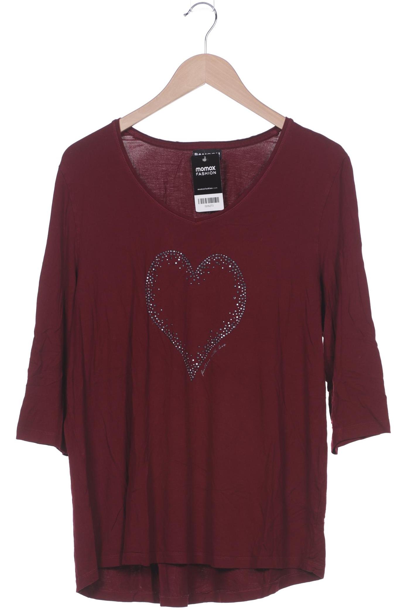 

Samoon by Gerry Weber Damen Langarmshirt, bordeaux, Gr. 46