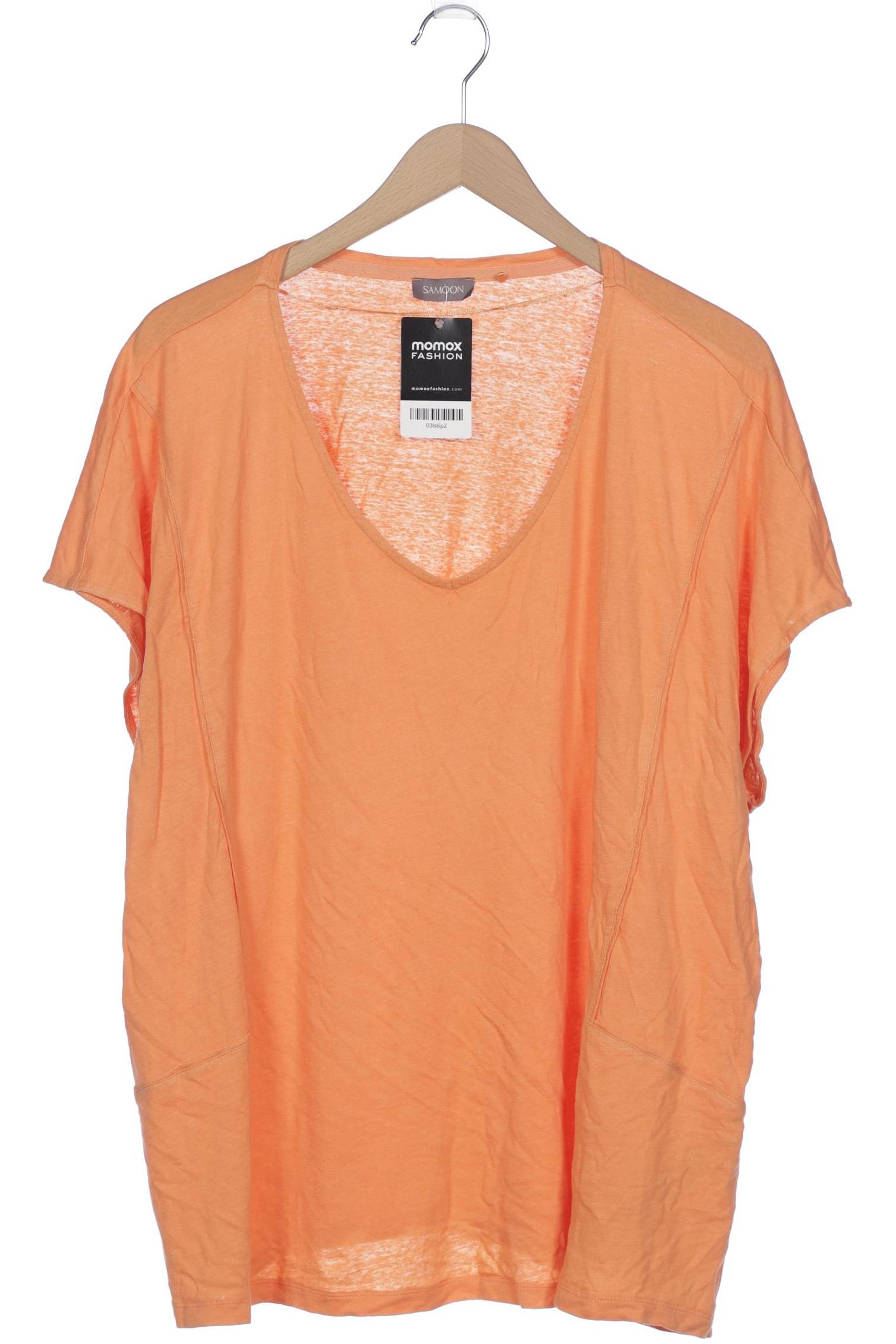 

Samoon by Gerry Weber Damen T-Shirt, orange, Gr. 50