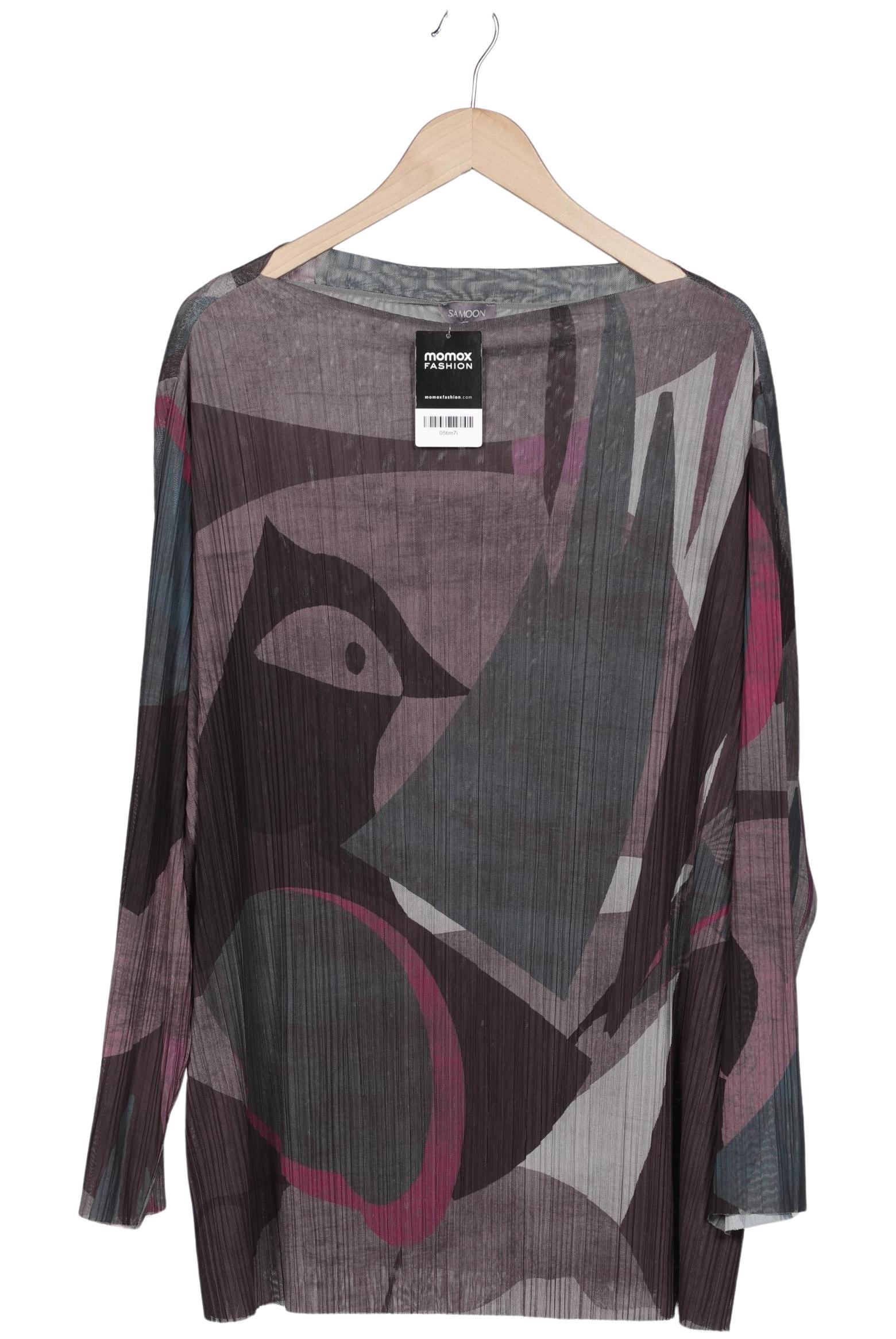 

Samoon by Gerry Weber Damen Langarmshirt, mehrfarbig, Gr. 52