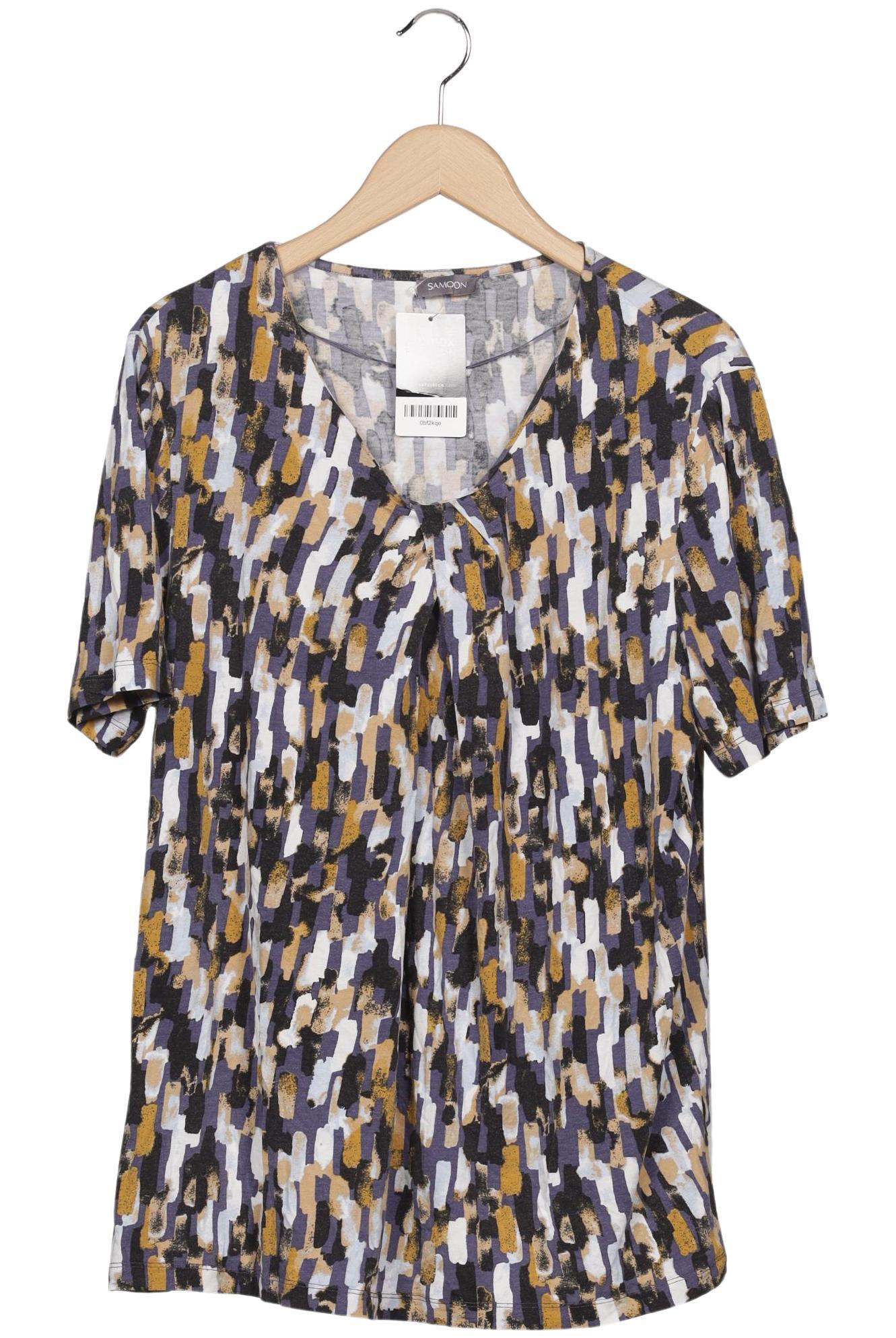 

Samoon by Gerry Weber Damen T-Shirt, mehrfarbig, Gr. 48