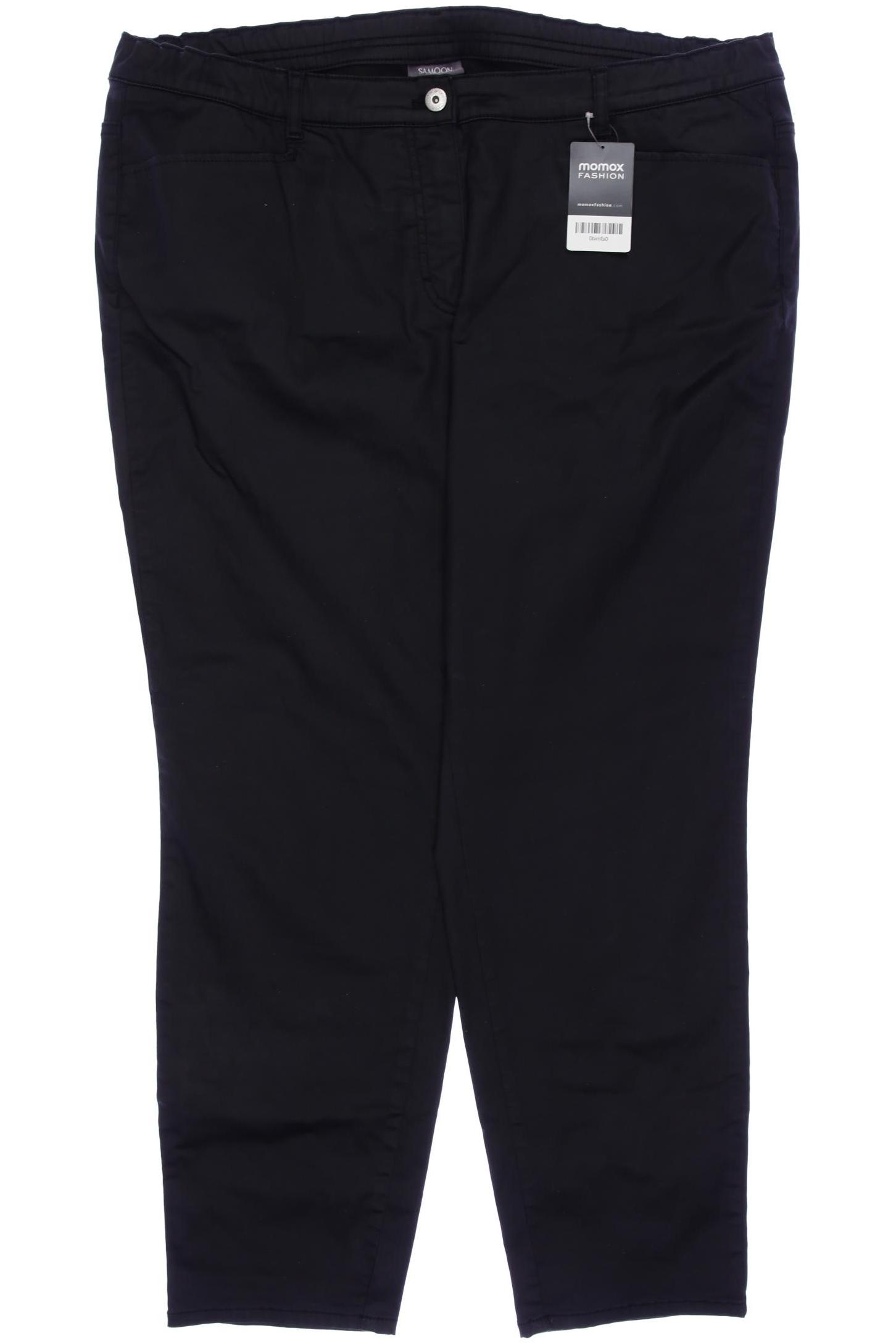 

Samoon by Gerry Weber Damen Stoffhose, schwarz, Gr. 50