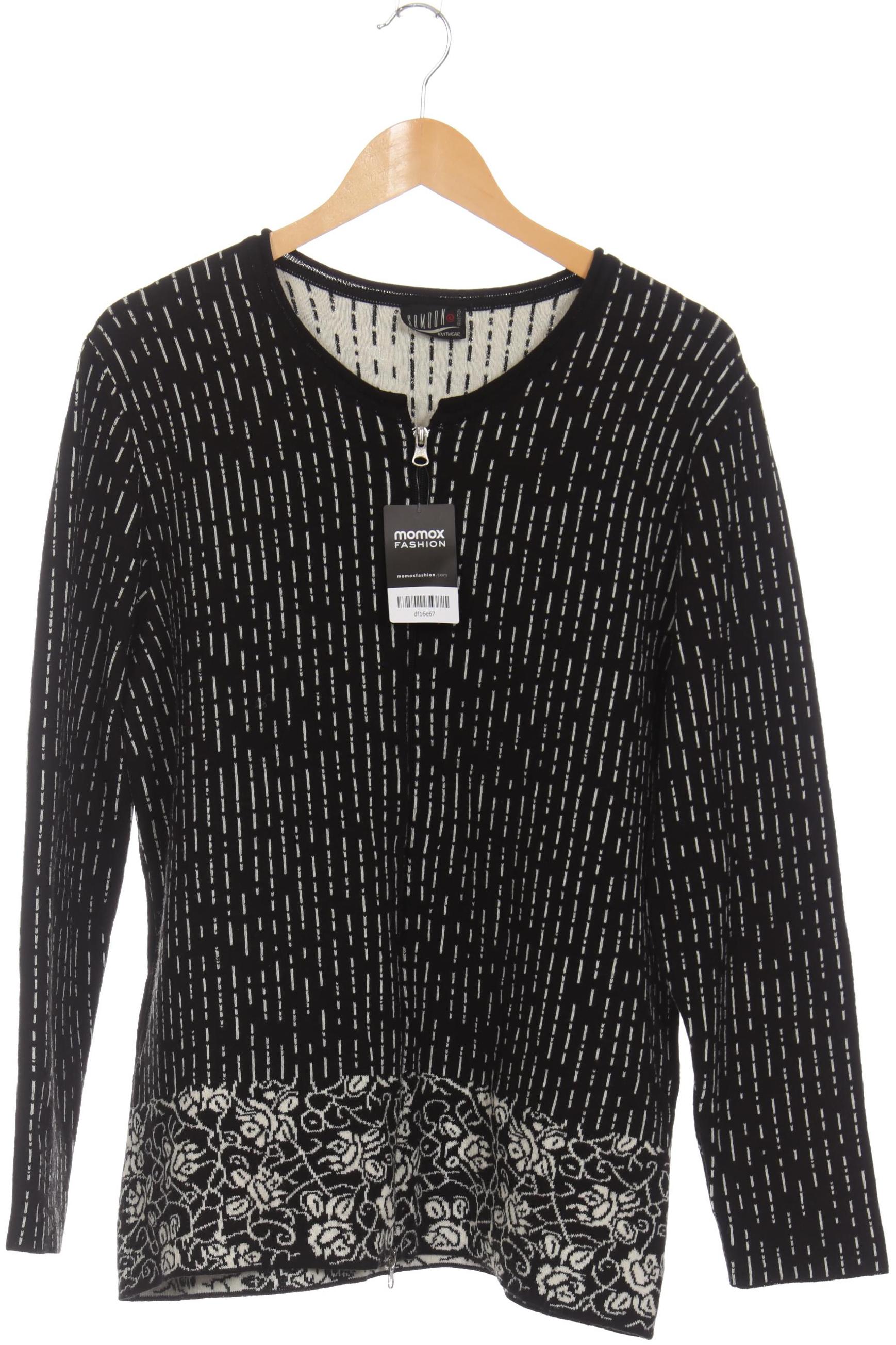 

Samoon by Gerry Weber Damen Strickjacke, schwarz, Gr. 44