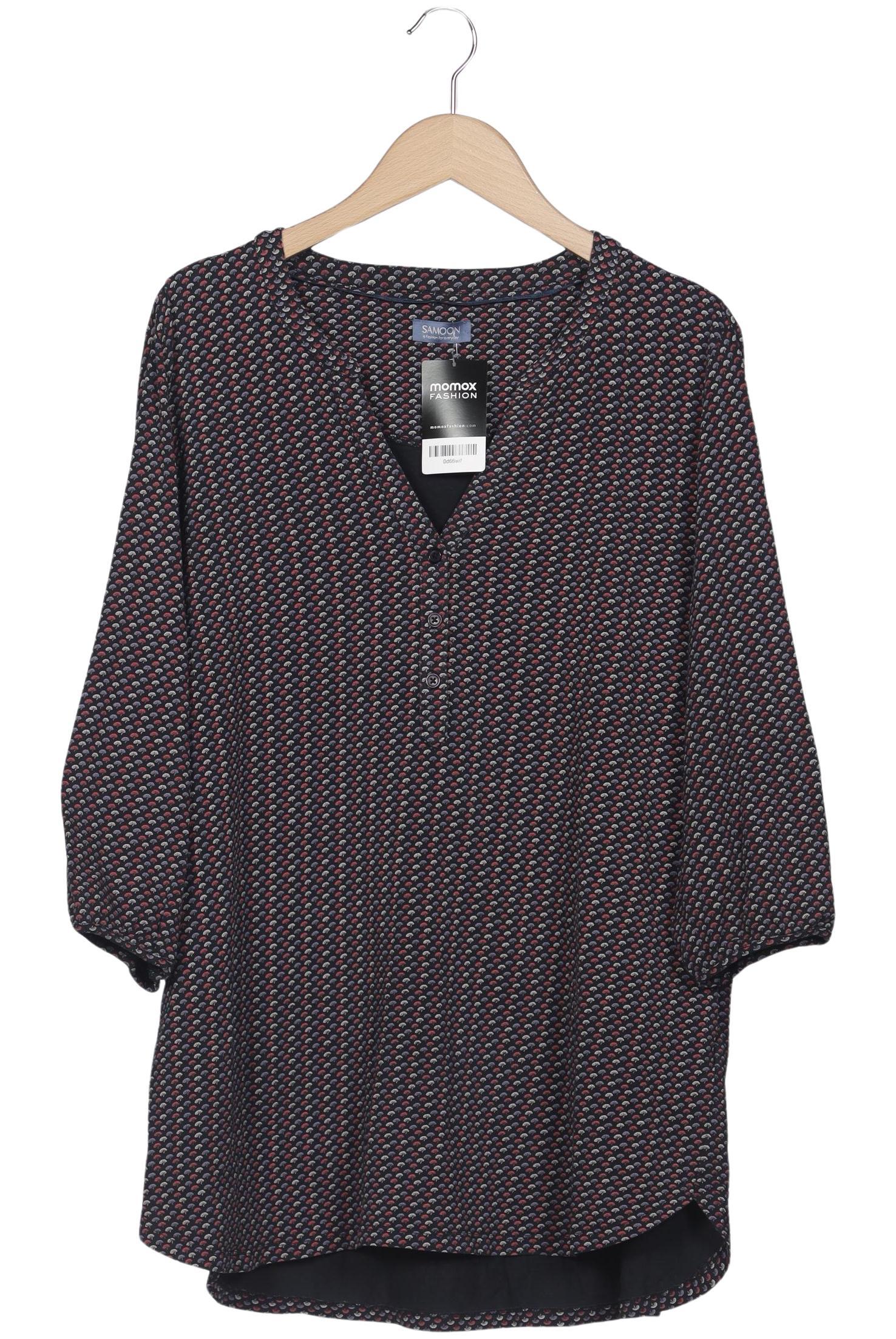 

Samoon by Gerry Weber Damen Langarmshirt, mehrfarbig, Gr. 48