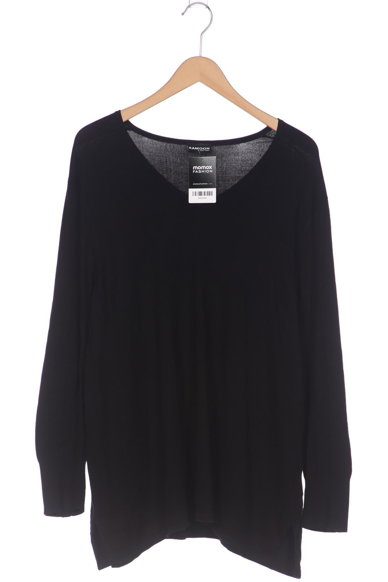 

Samoon by Gerry Weber Damen Pullover, schwarz, Gr. 52