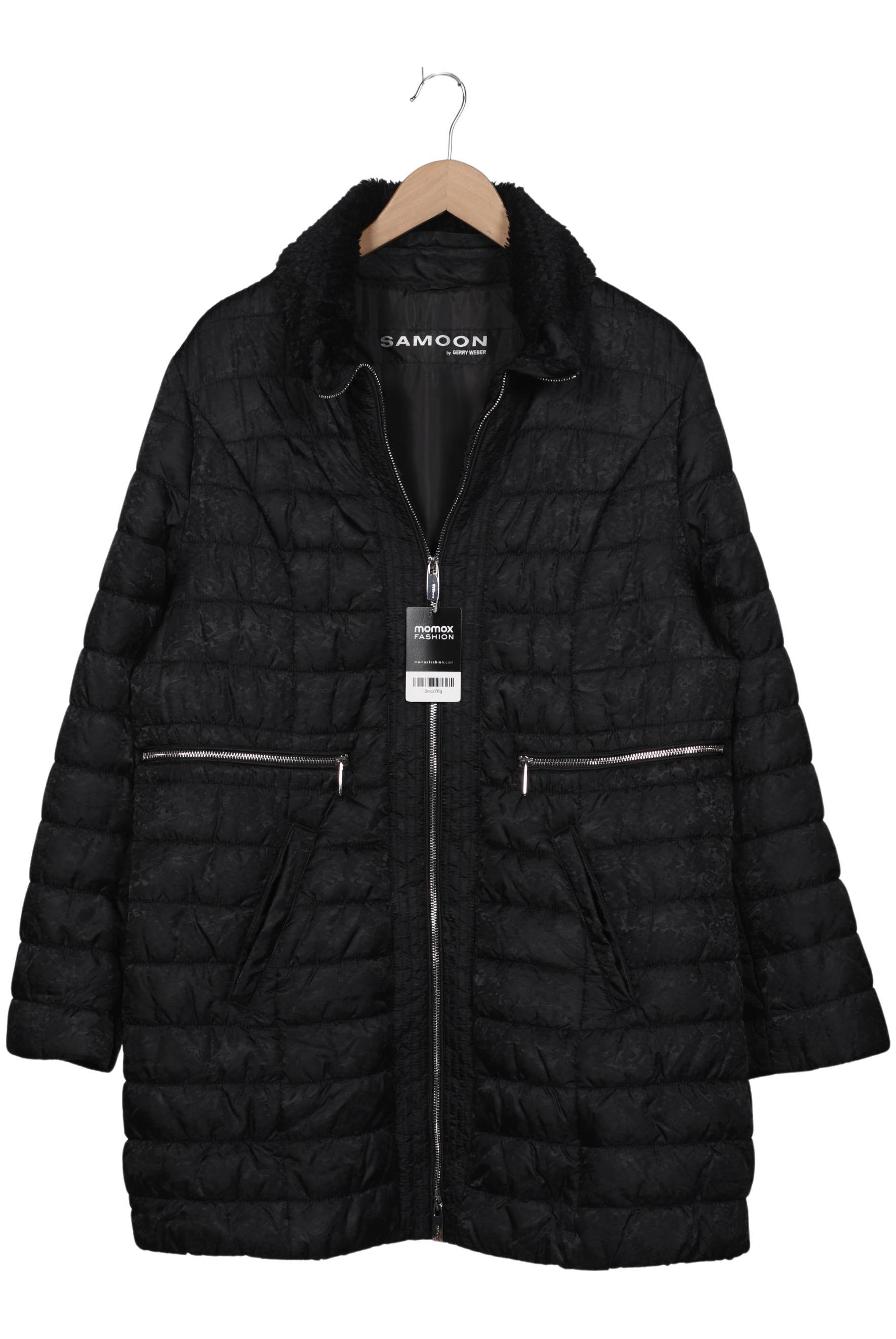 

Samoon by Gerry Weber Damen Mantel, schwarz, Gr. 44