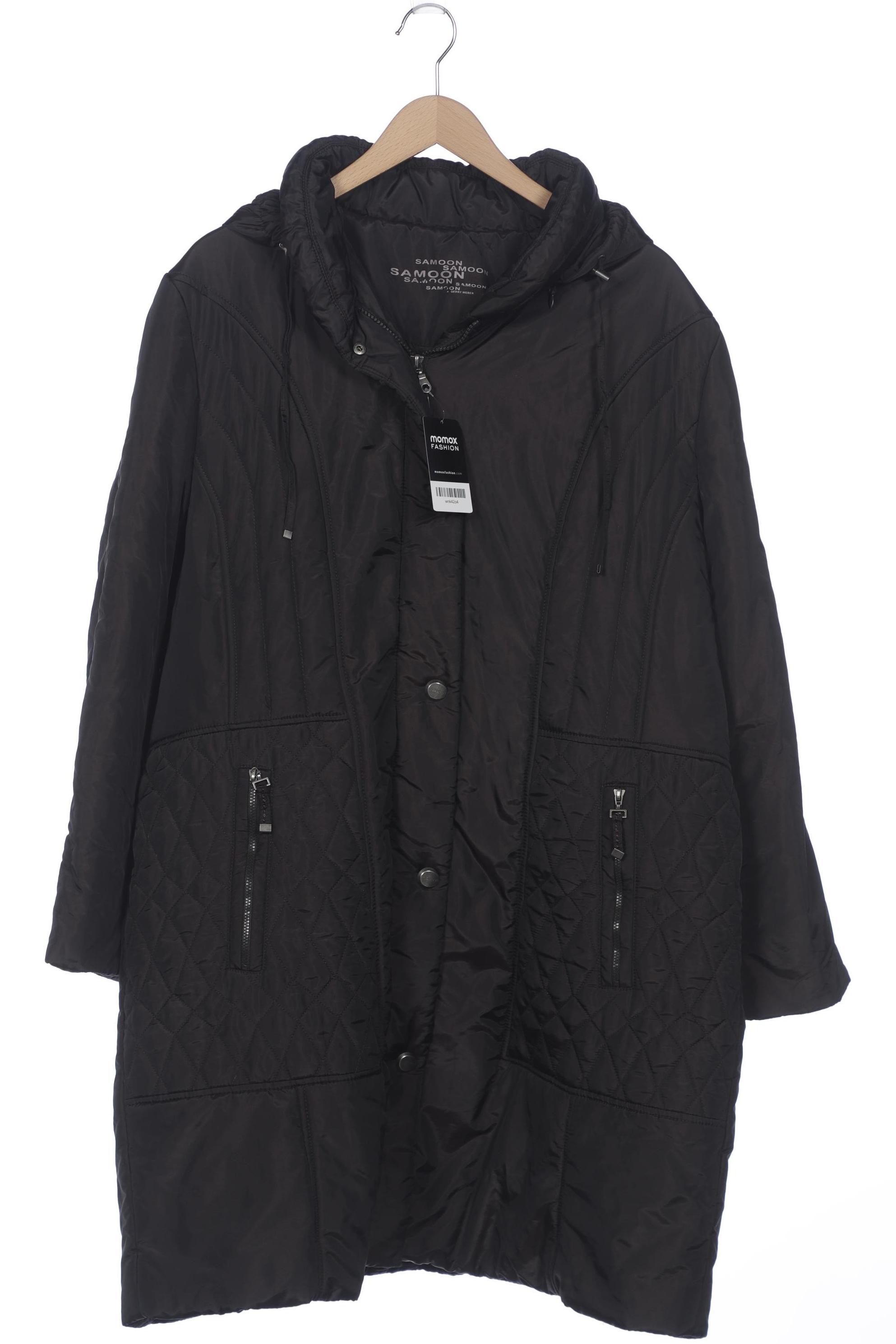 

Samoon by Gerry Weber Damen Mantel, schwarz, Gr. 52