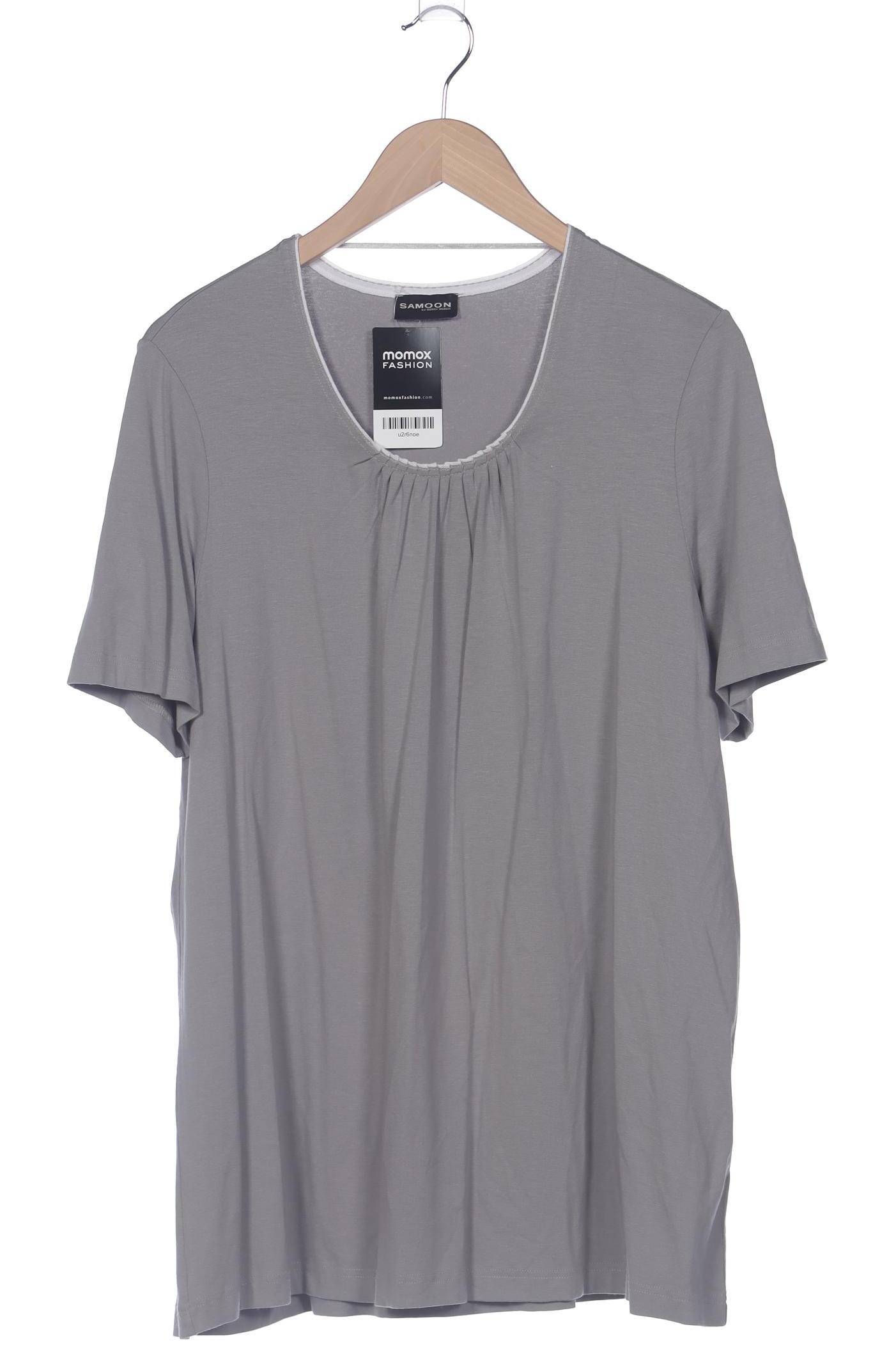 

Samoon by Gerry Weber Damen T-Shirt, grau, Gr. 46