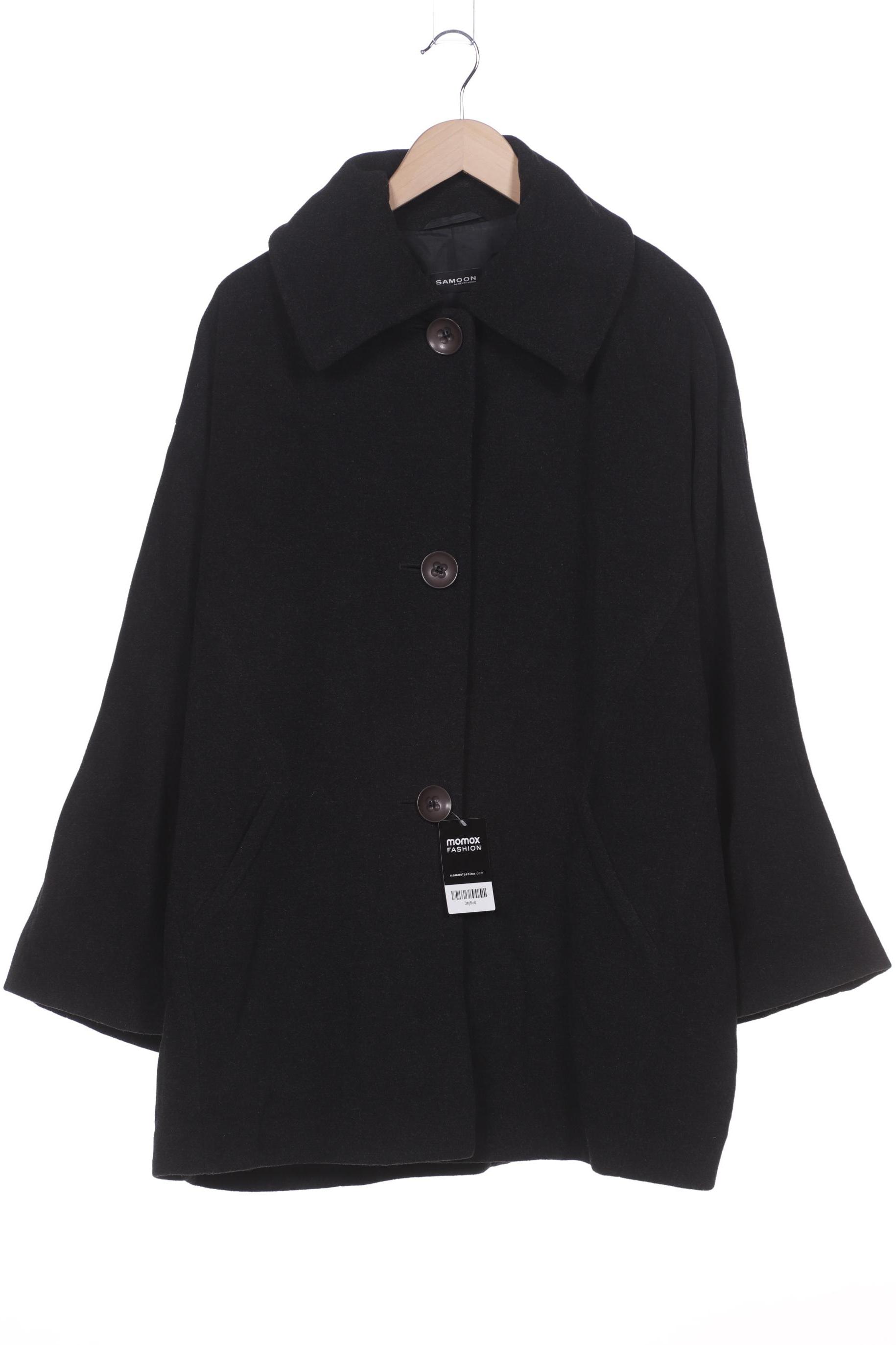 

Samoon by Gerry Weber Damen Mantel, schwarz, Gr. 46