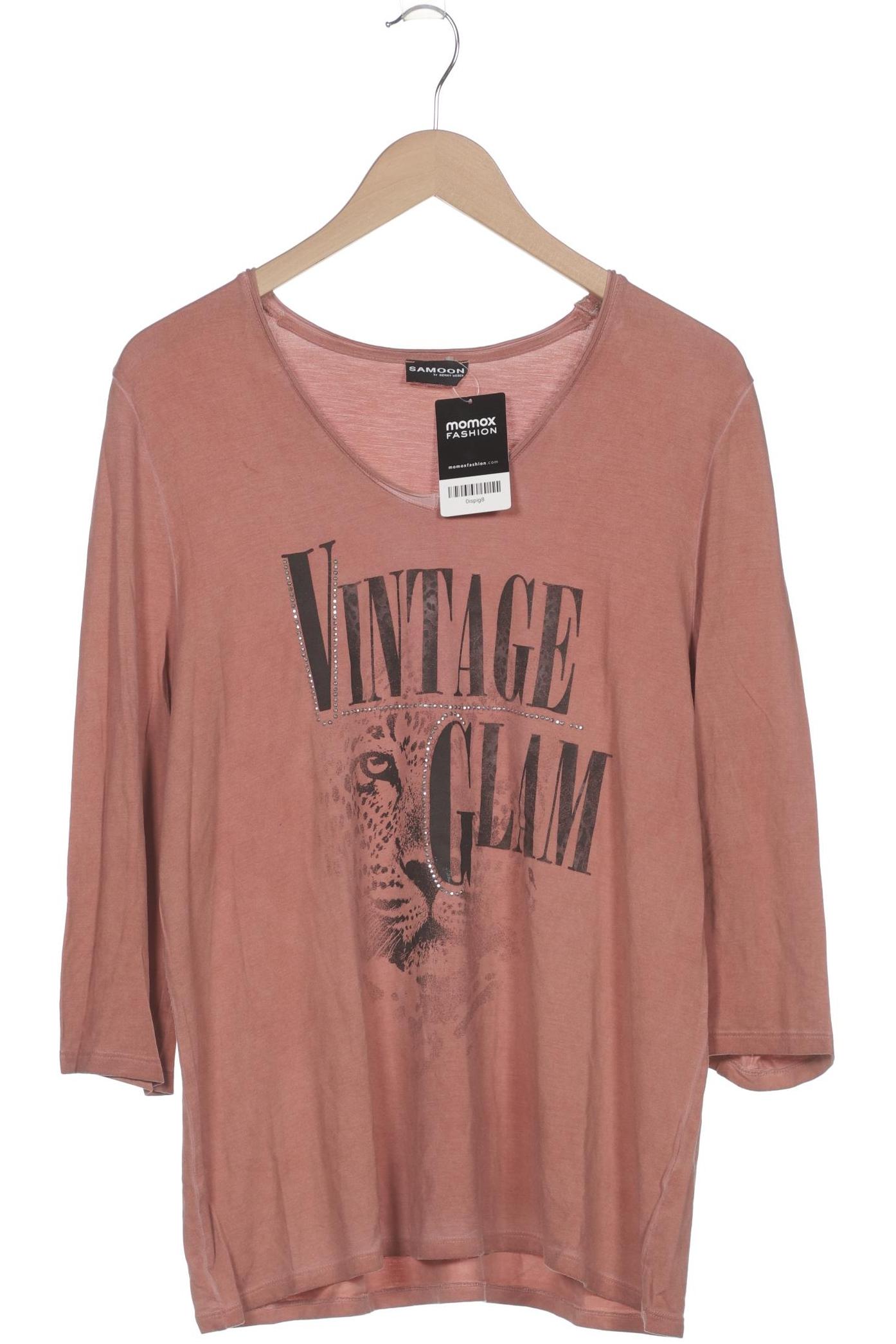 

Samoon by Gerry Weber Damen Langarmshirt, pink, Gr. 44