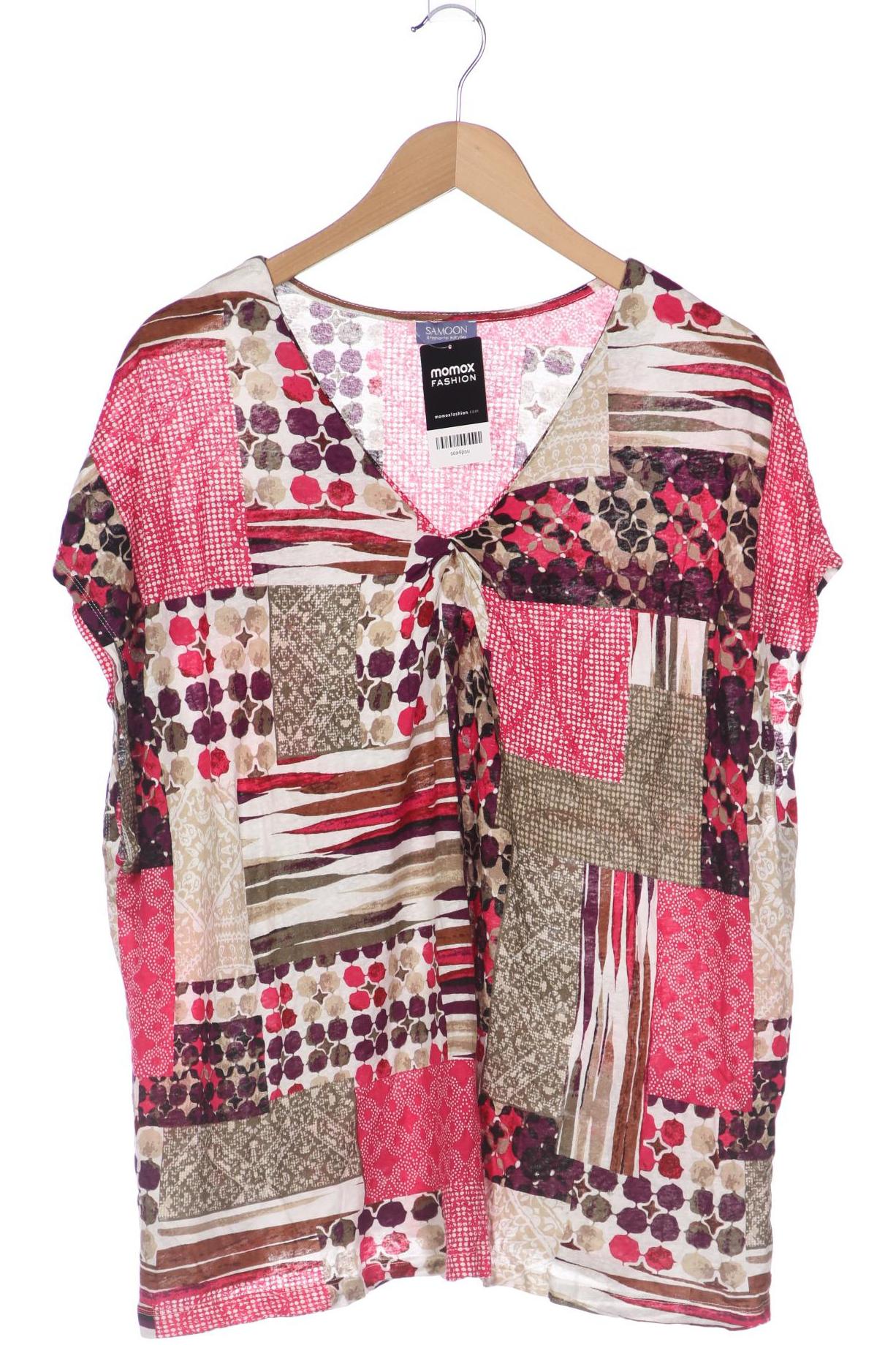 

Samoon by Gerry Weber Damen T-Shirt, mehrfarbig, Gr. 48