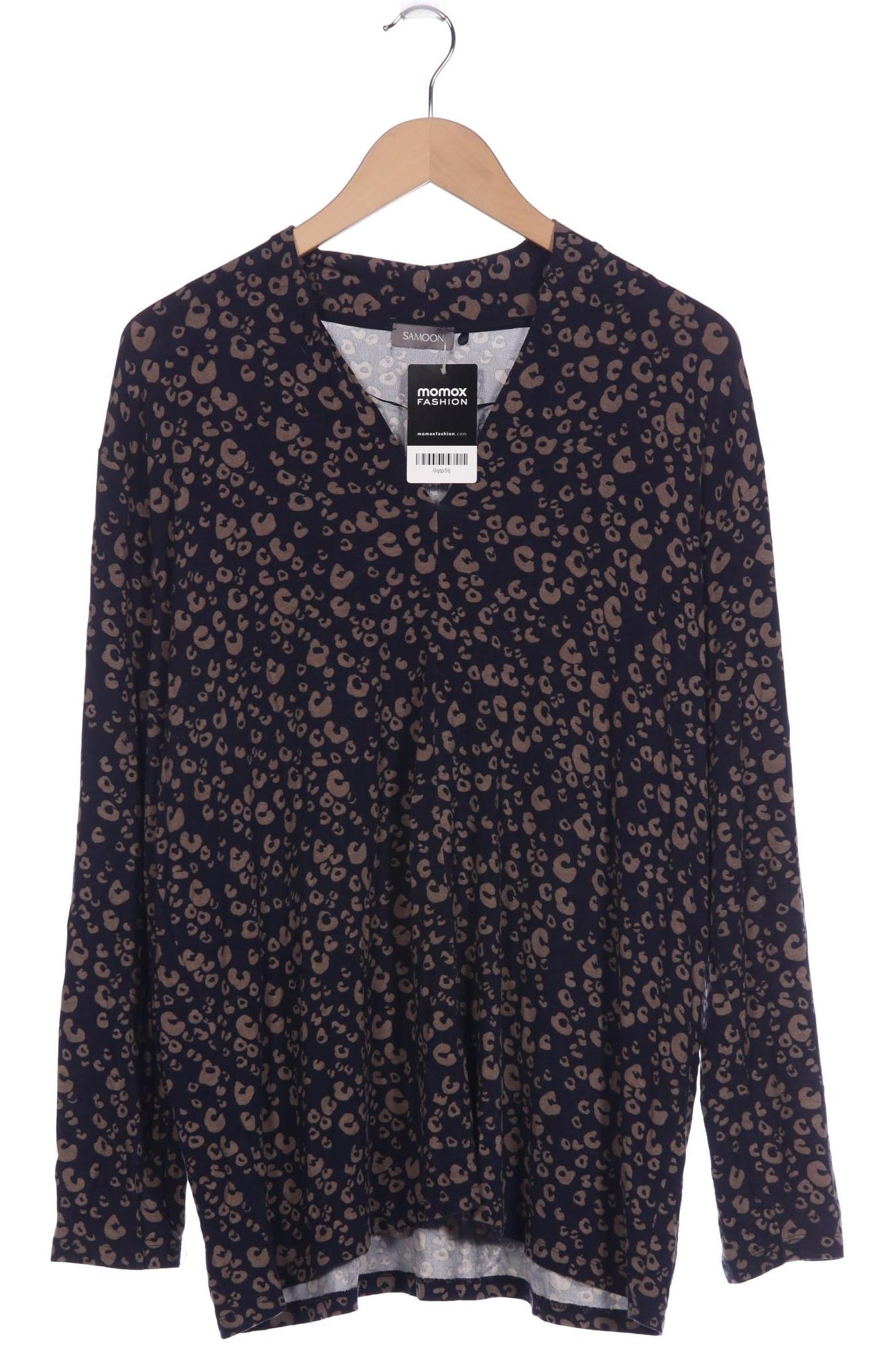 

Samoon by Gerry Weber Damen Langarmshirt, marineblau, Gr. 48