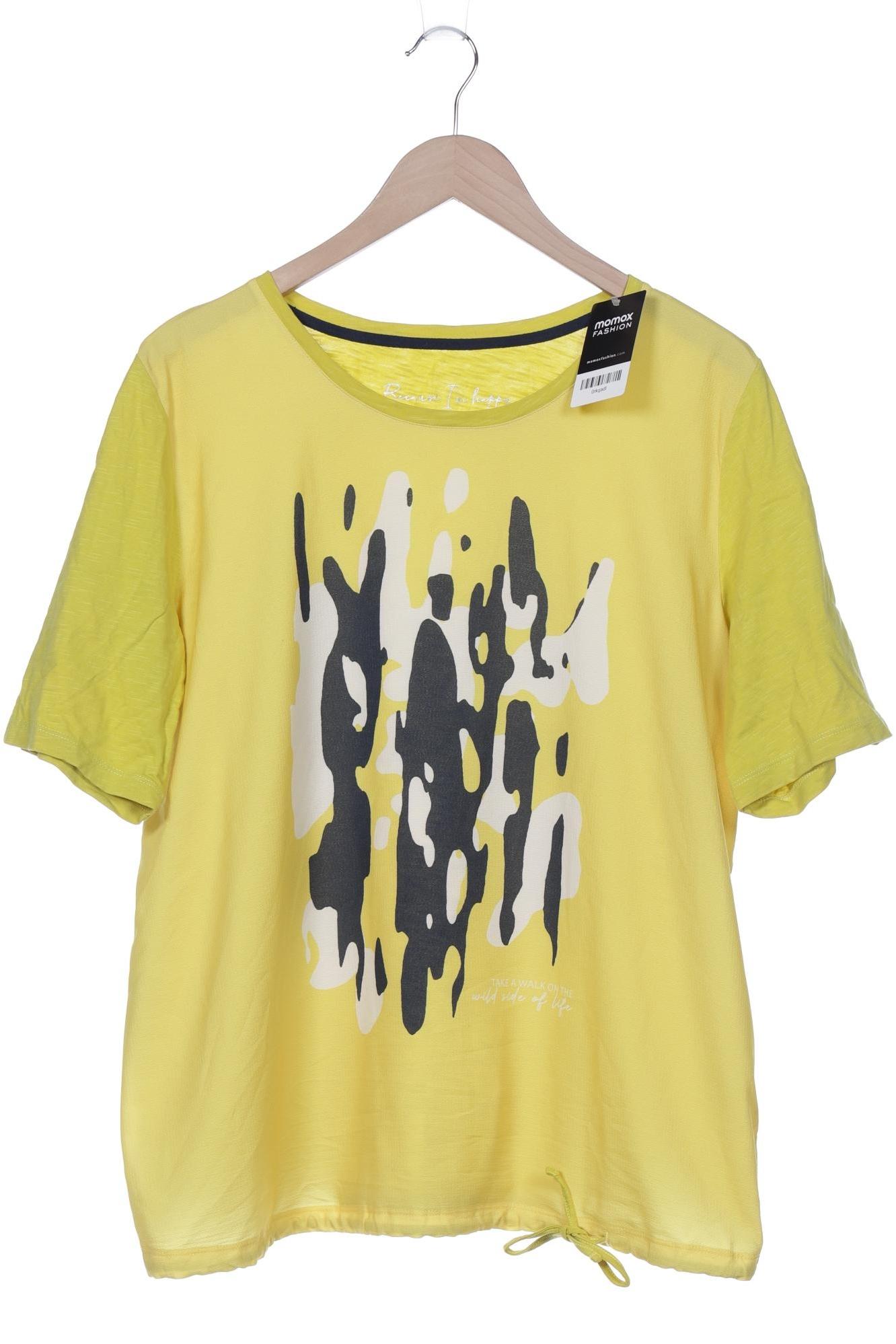 

Samoon by Gerry Weber Damen T-Shirt, gelb, Gr. 46