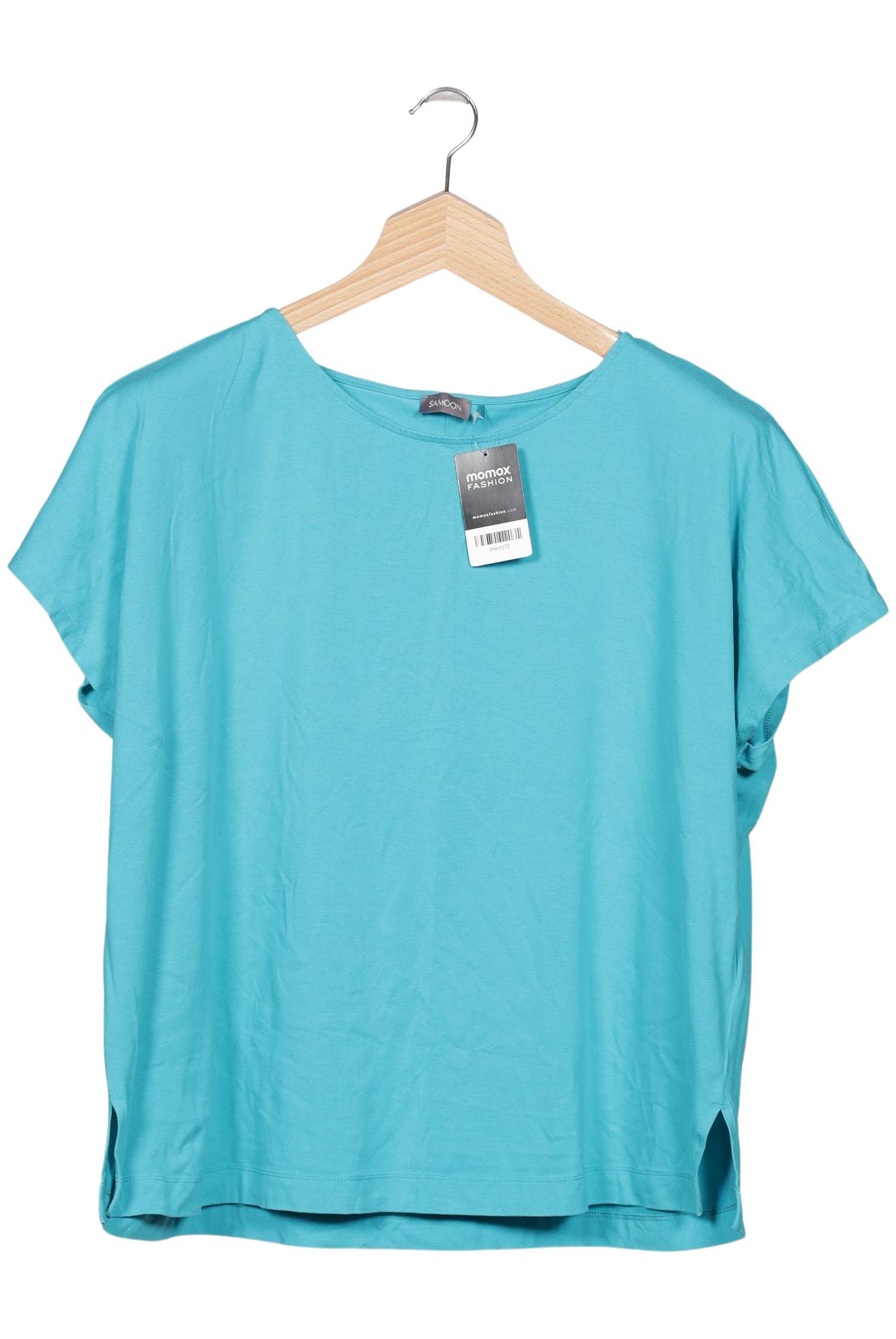 

Samoon by Gerry Weber Damen T-Shirt, blau, Gr. 48