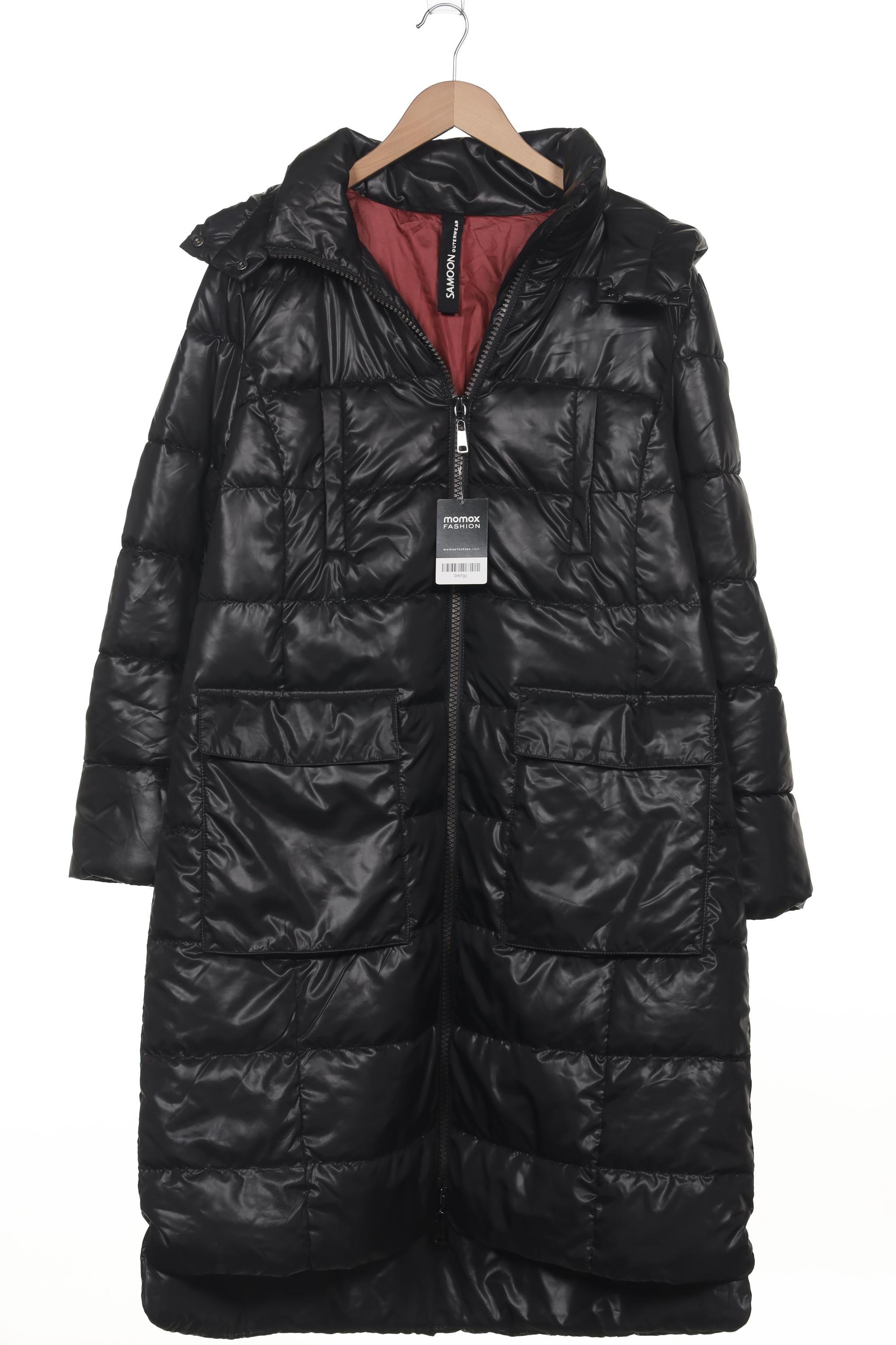 

Samoon by Gerry Weber Damen Mantel, schwarz, Gr. 52