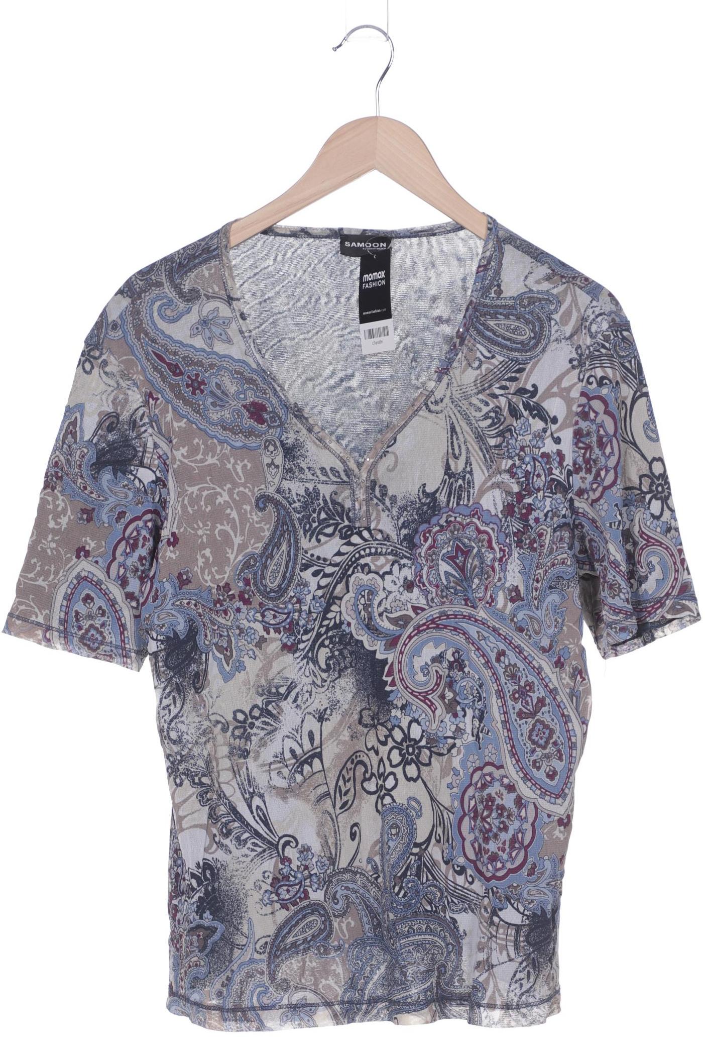 

Samoon by Gerry Weber Damen T-Shirt, blau, Gr. 46