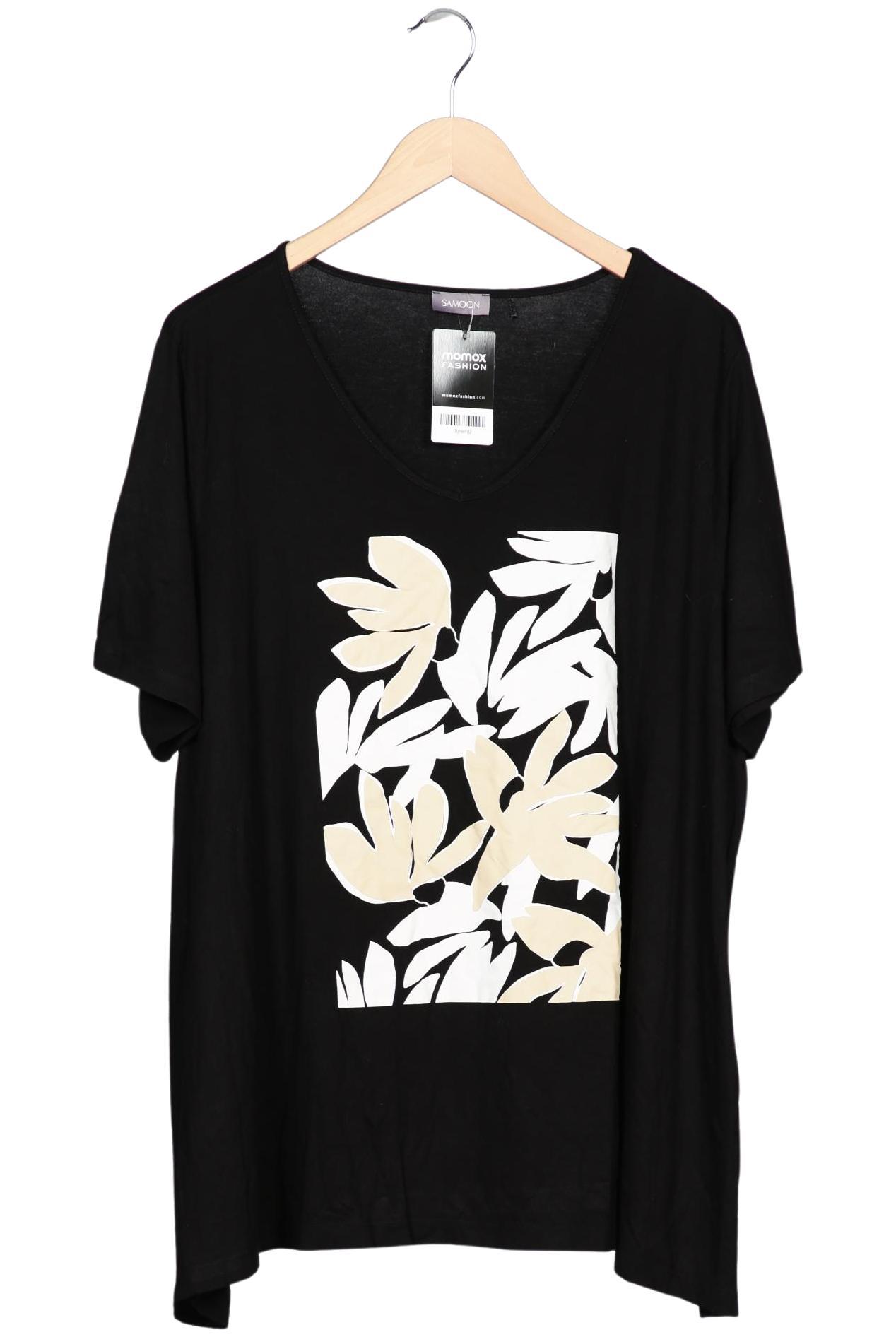 

Samoon by Gerry Weber Damen T-Shirt, schwarz, Gr. 48