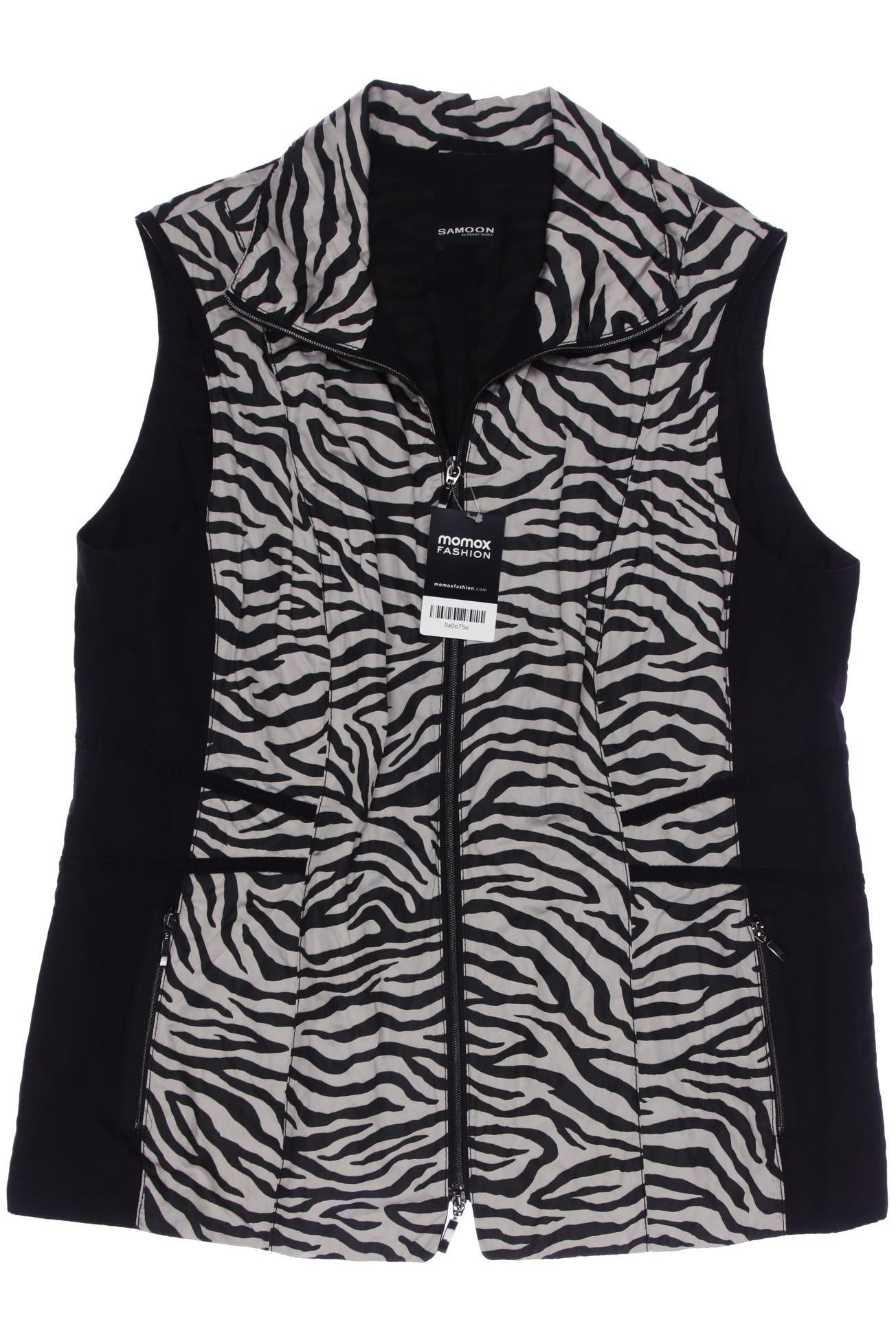 

Samoon by Gerry Weber Damen Weste, schwarz, Gr. 44