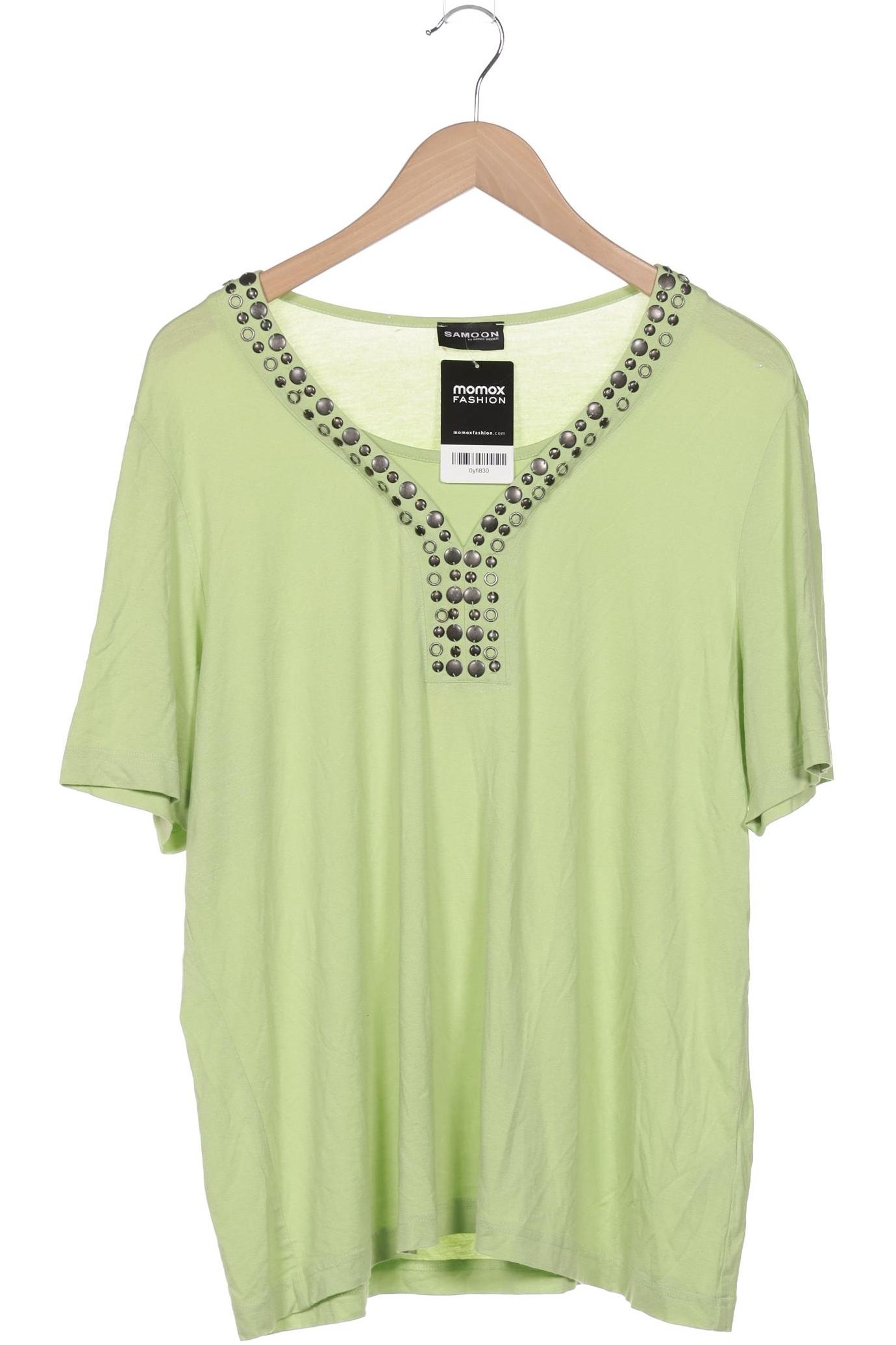 

Samoon by Gerry Weber Damen T-Shirt, grün, Gr. 46