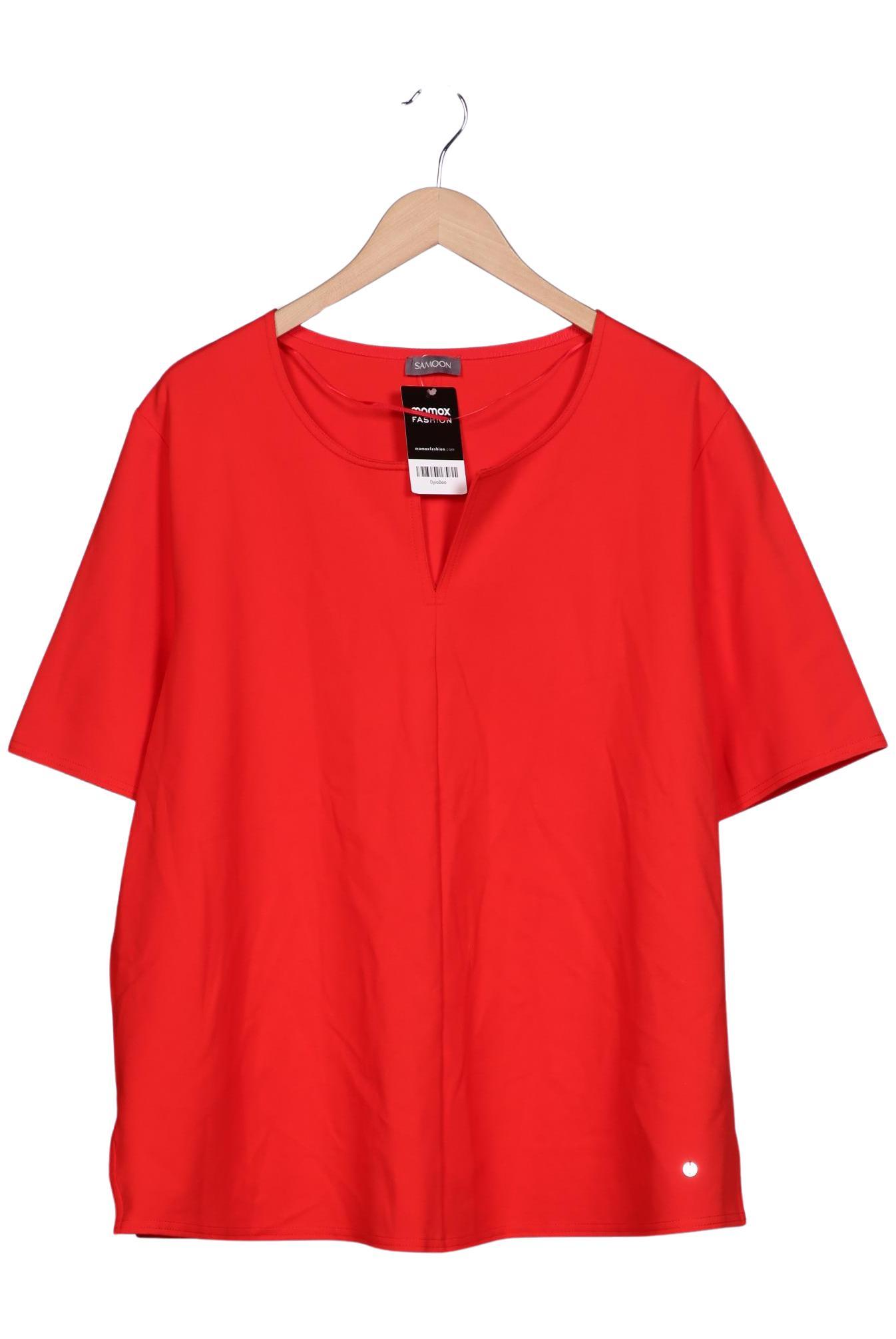 

Samoon by Gerry Weber Damen T-Shirt, rot, Gr. 50