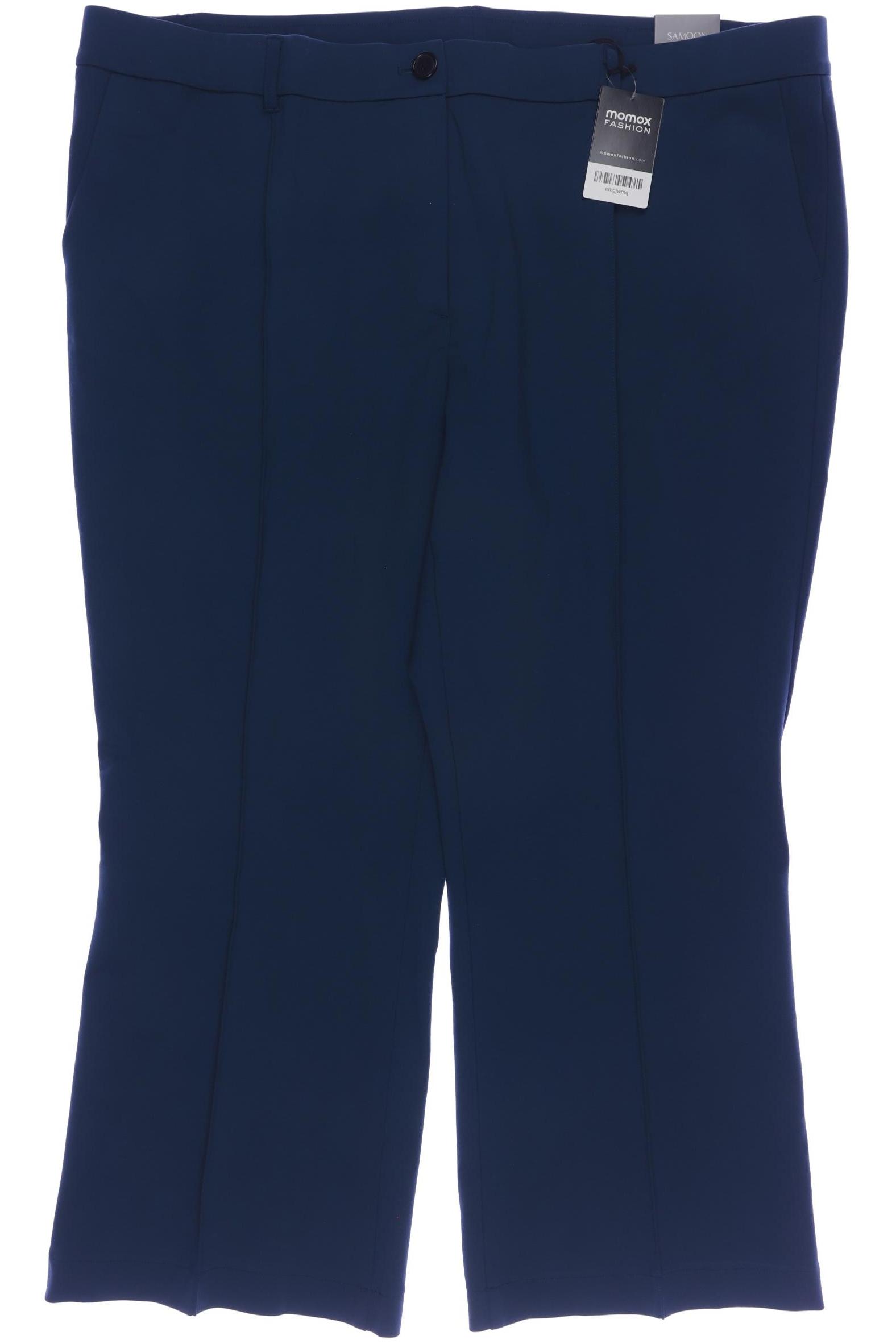 

Samoon by Gerry Weber Damen Stoffhose, türkis, Gr. 52