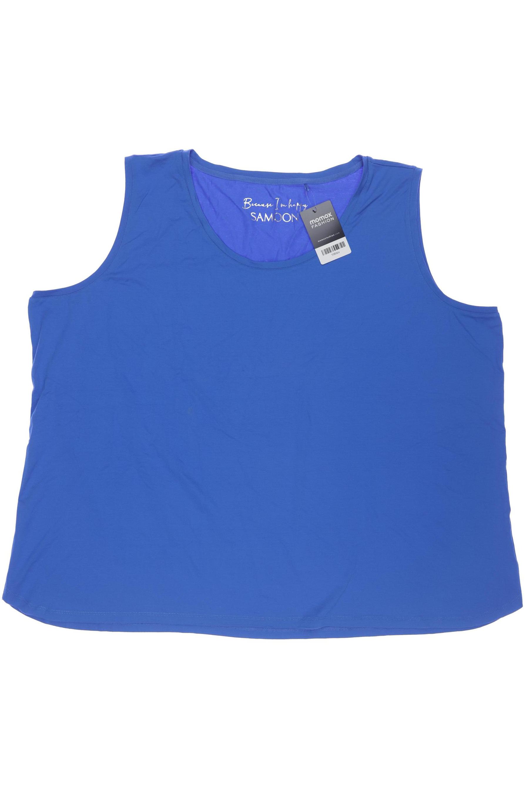 

Samoon by Gerry Weber Damen Top, blau, Gr. 56