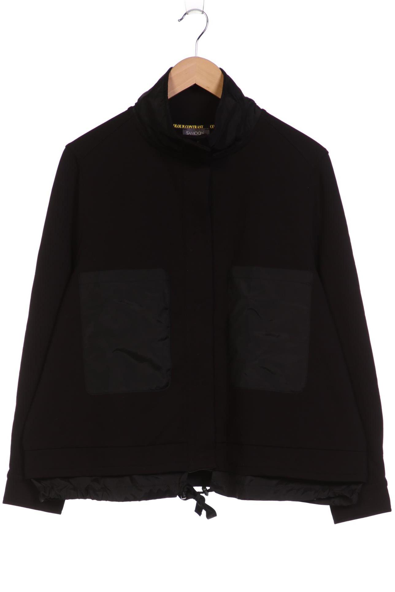 

Samoon by Gerry Weber Damen Jacke, schwarz, Gr. 48