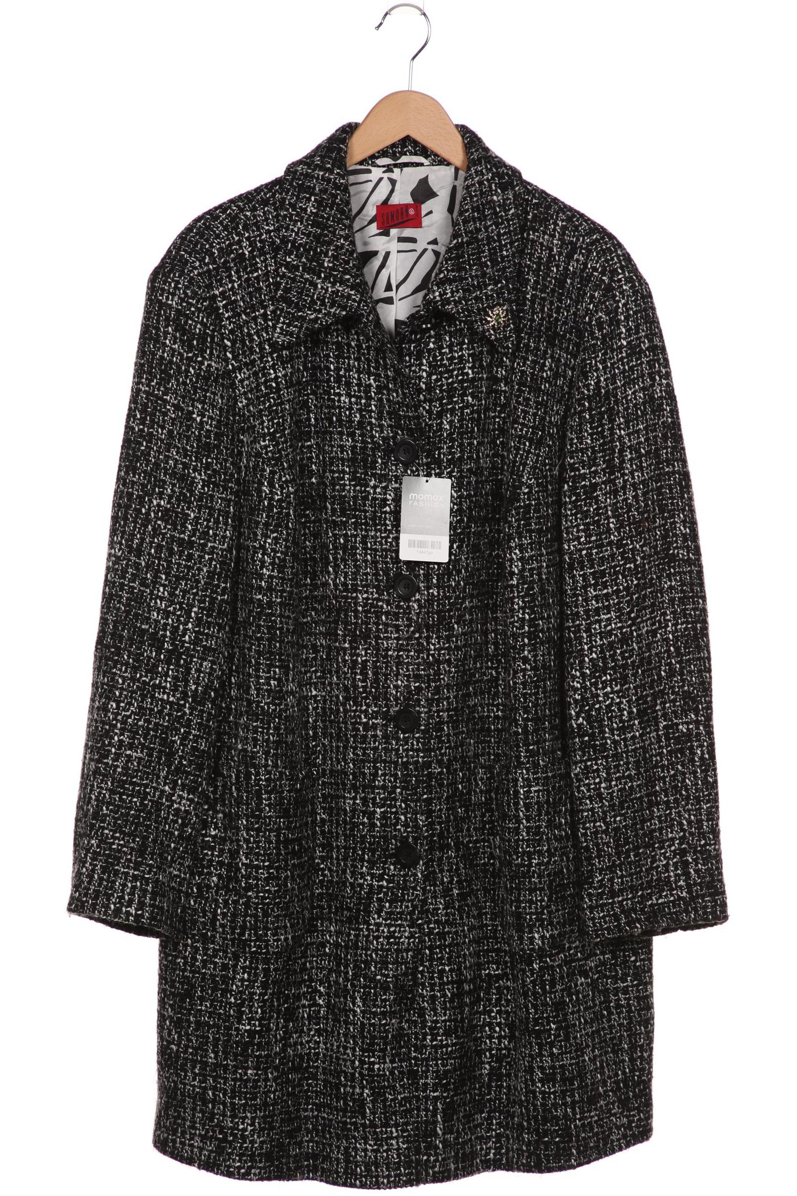 

Samoon by Gerry Weber Damen Mantel, schwarz, Gr. 50