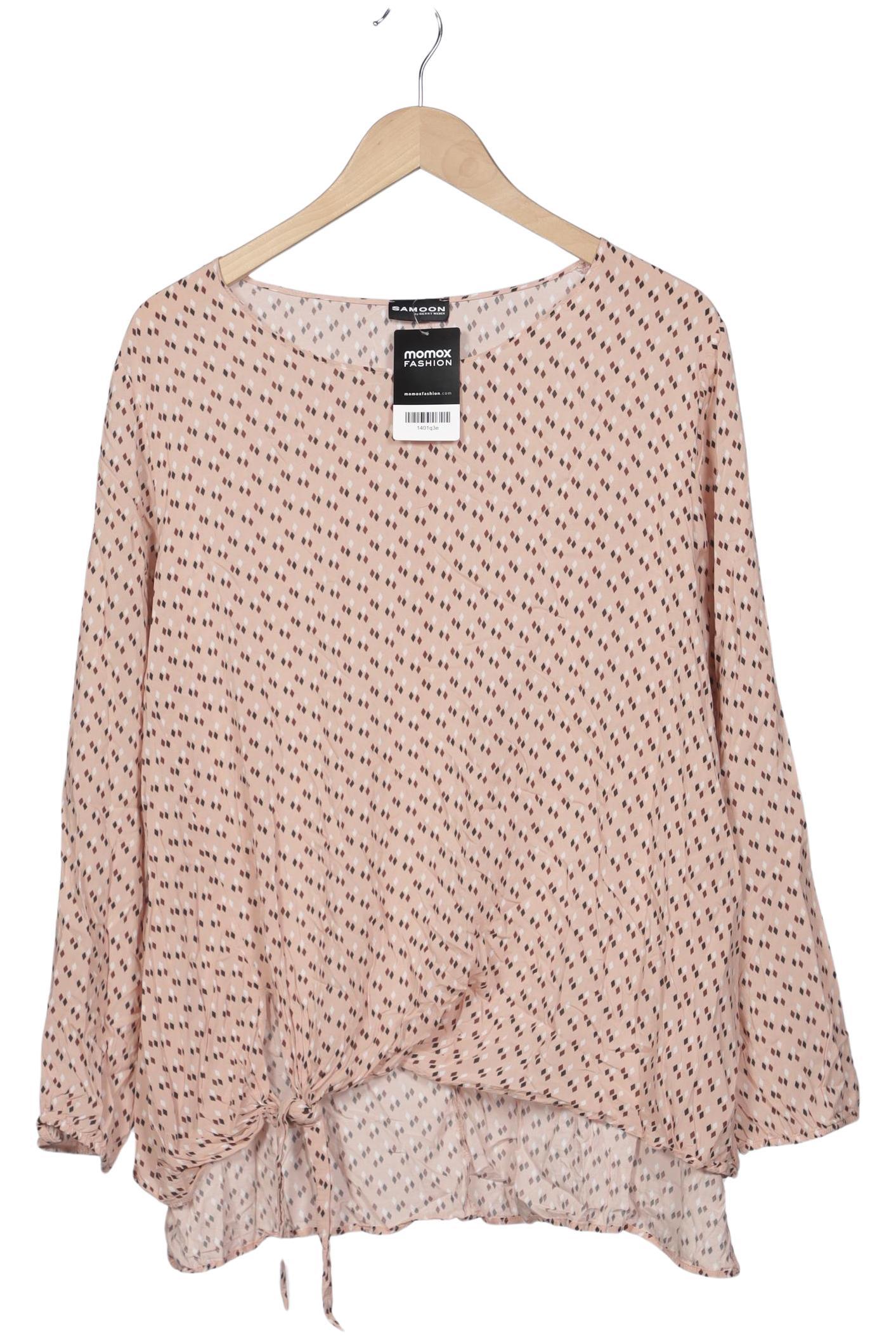 

Samoon by Gerry Weber Damen Langarmshirt, pink, Gr. 52