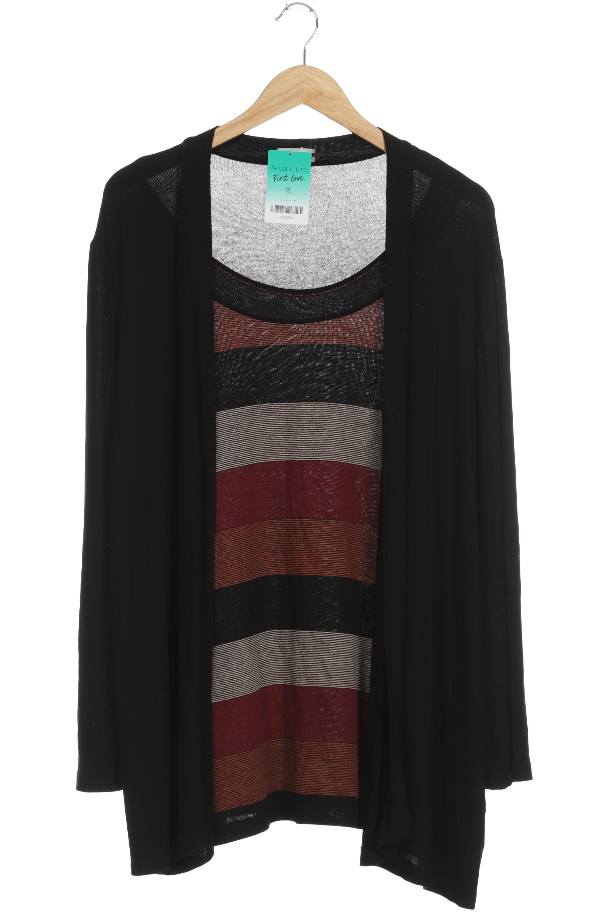 

Samoon by Gerry Weber Damen Langarmshirt, schwarz, Gr. 48
