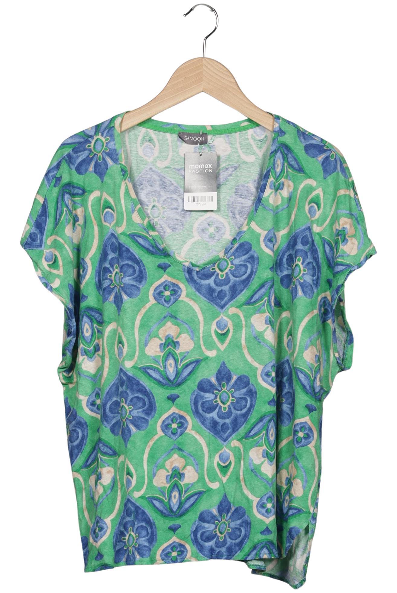 

Samoon by Gerry Weber Damen T-Shirt, mehrfarbig, Gr. 50