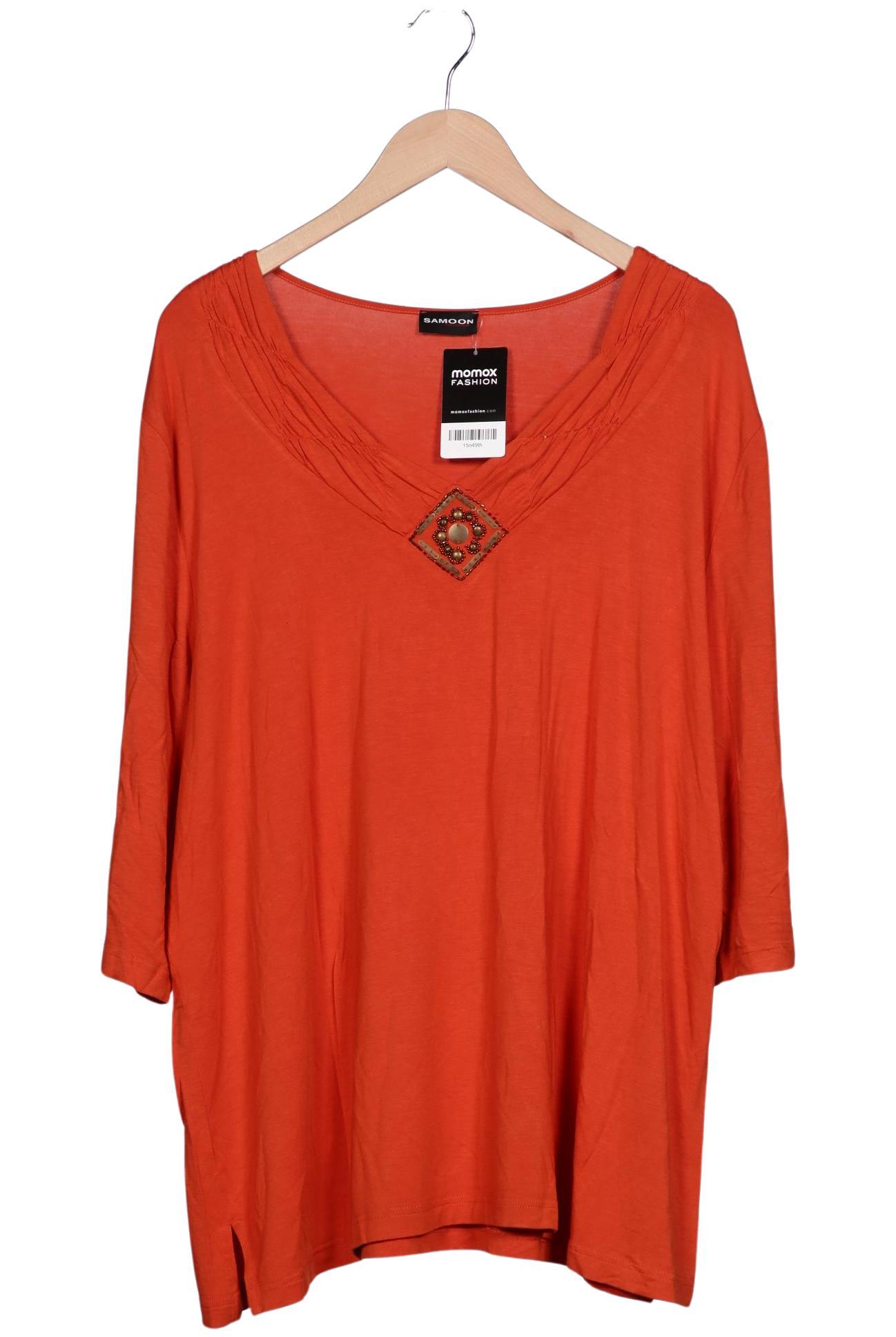 

Samoon by Gerry Weber Damen T-Shirt, orange, Gr. 52