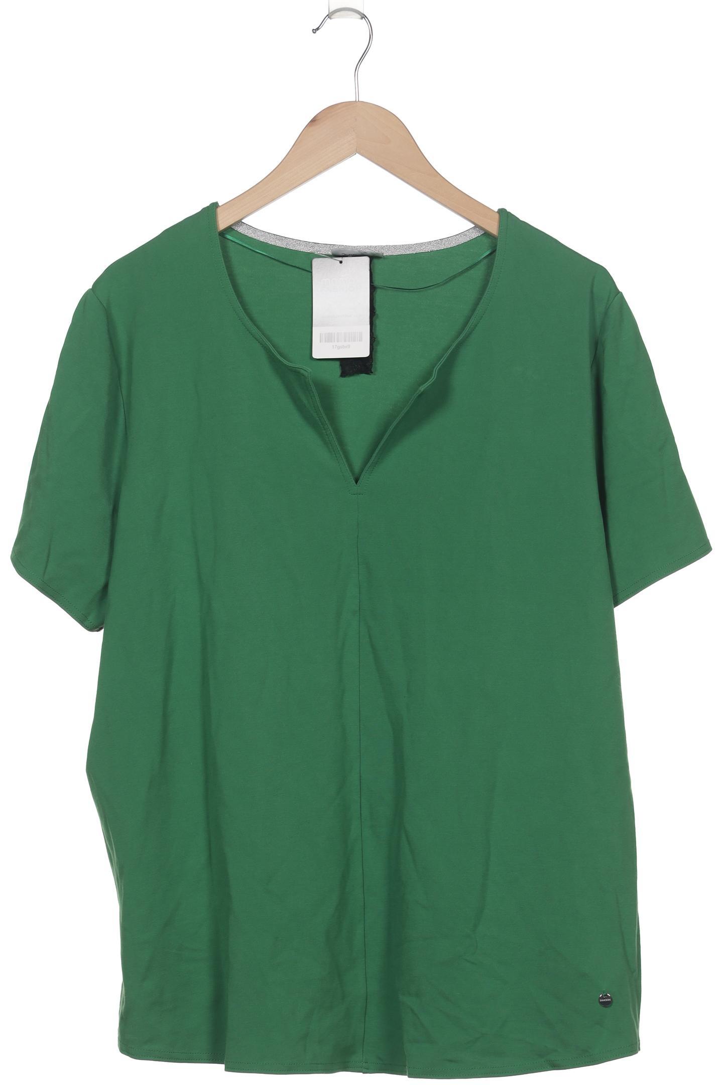 

Samoon by Gerry Weber Damen T-Shirt, grün, Gr. 50