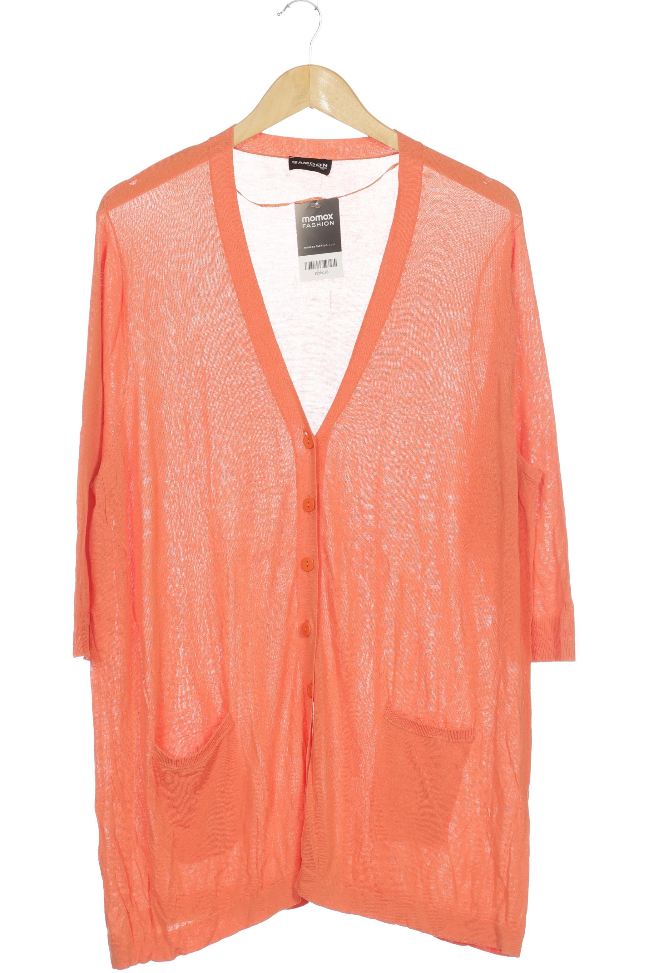 

Samoon by Gerry Weber Damen Strickjacke, orange, Gr.