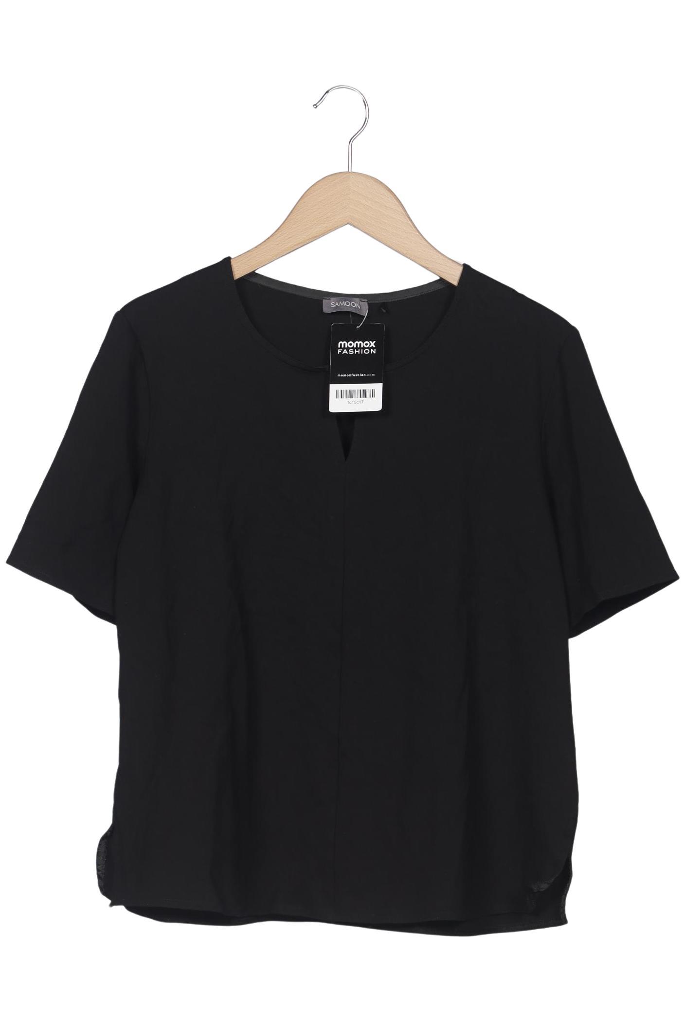 

Samoon by Gerry Weber Damen T-Shirt, schwarz, Gr. 44